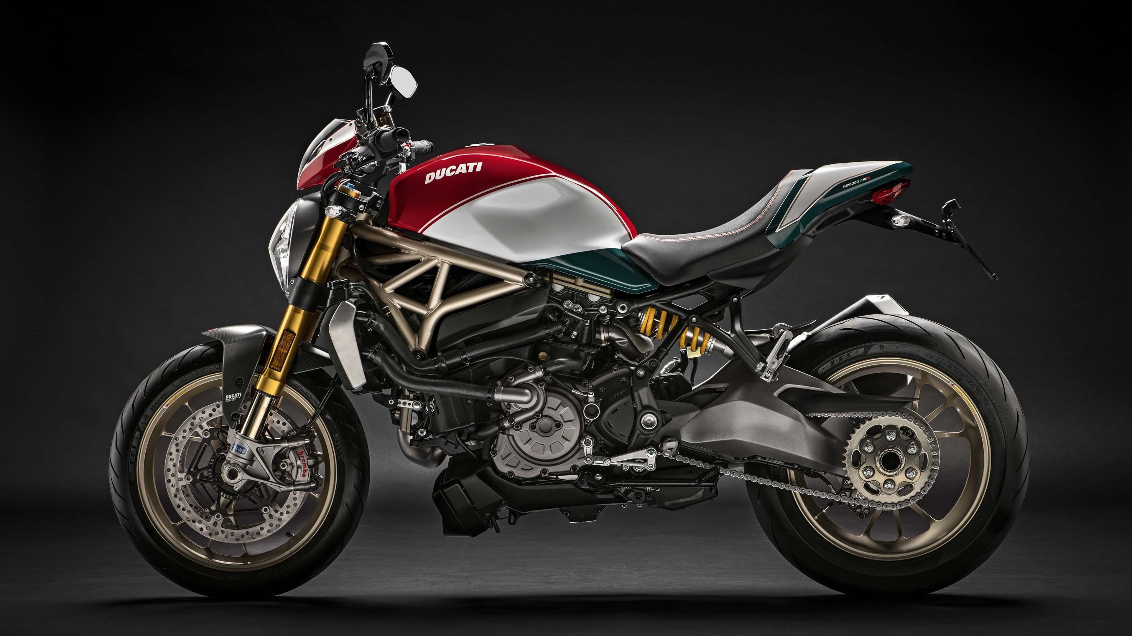 1200 S Version, Ducati Monster Wallpaper, 3840x2160 4K Desktop