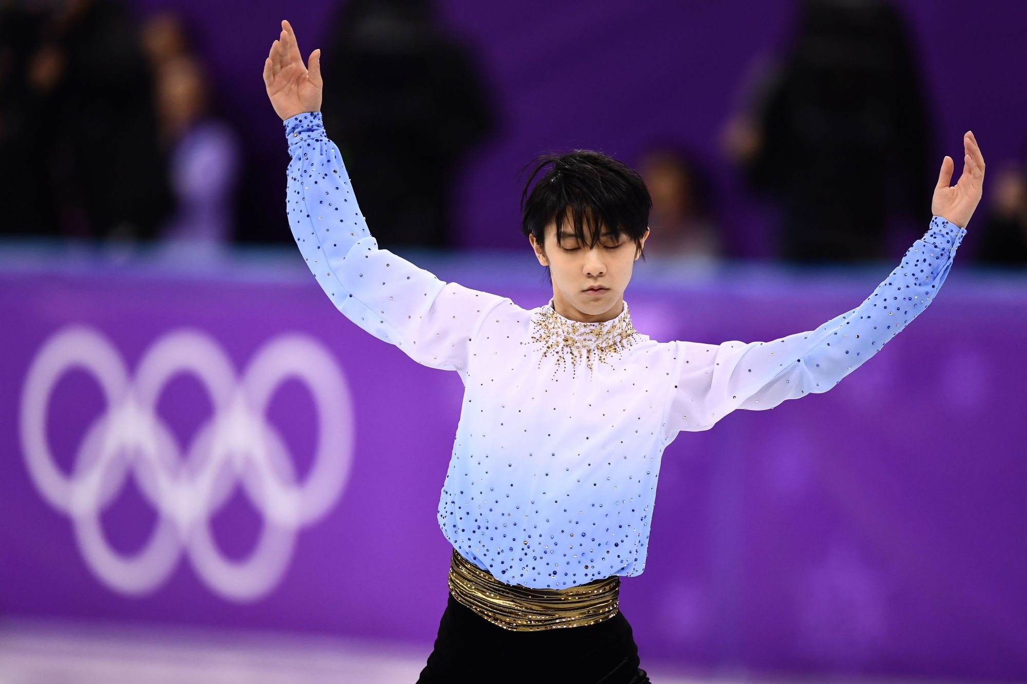 Yuzuru Hanyu, Pyeongchang Games, Short Program, 2000x1340 HD Desktop