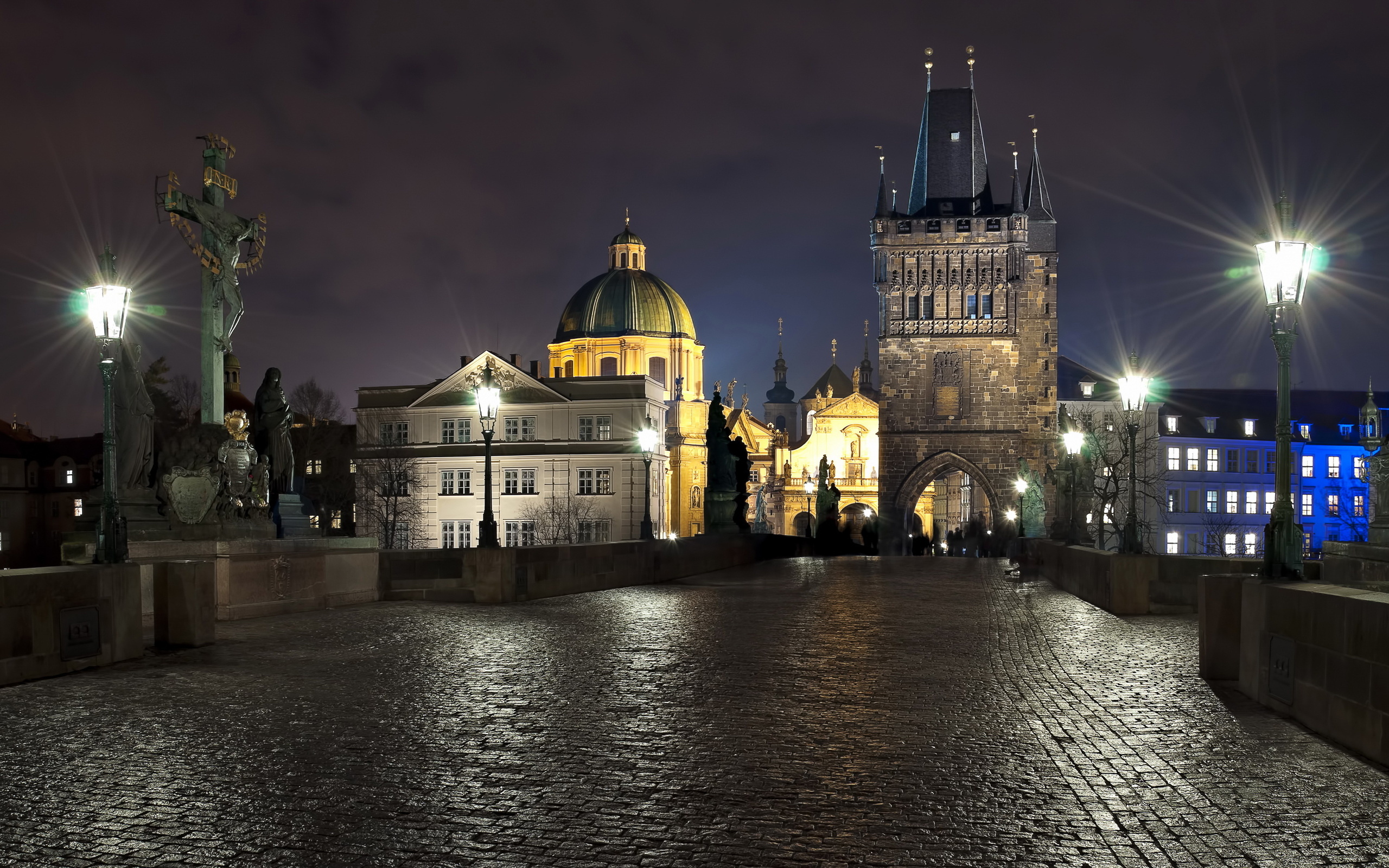 Prague travels, Charles Bridge, Beautiful architecture, Cityscape, 2560x1600 HD Desktop