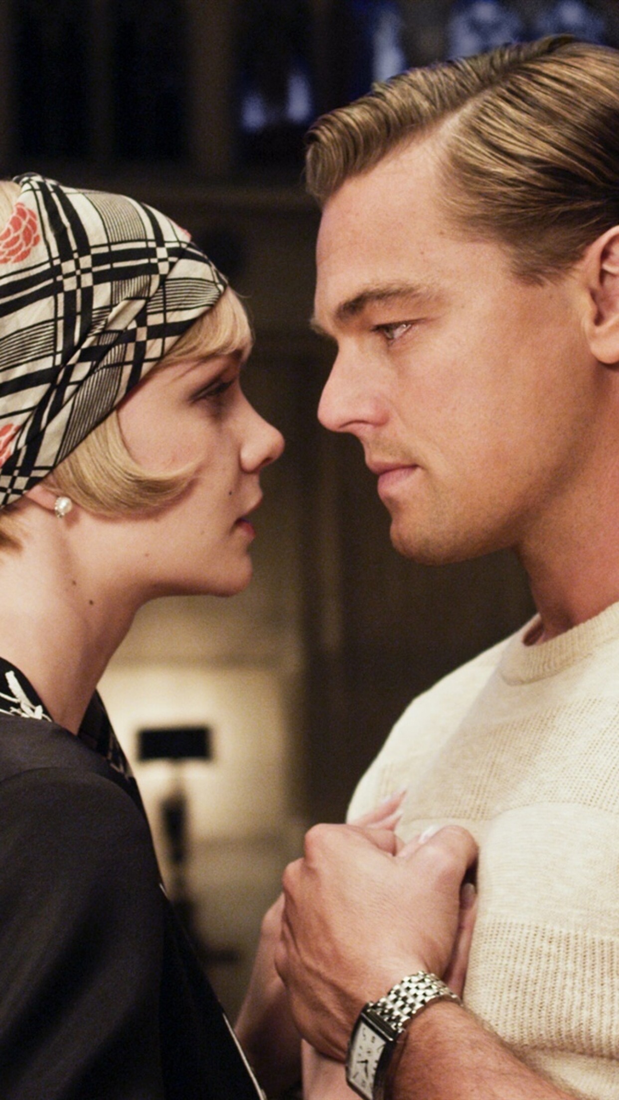 The Great Gatsby, Leonardo DiCaprio, Carey Mulligan, 1250x2210 HD Phone