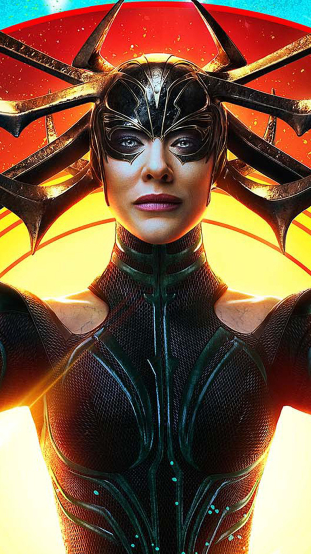 Hela, Goddess of Death, iPhone, Wallpaper, 1080x1920 Full HD Phone