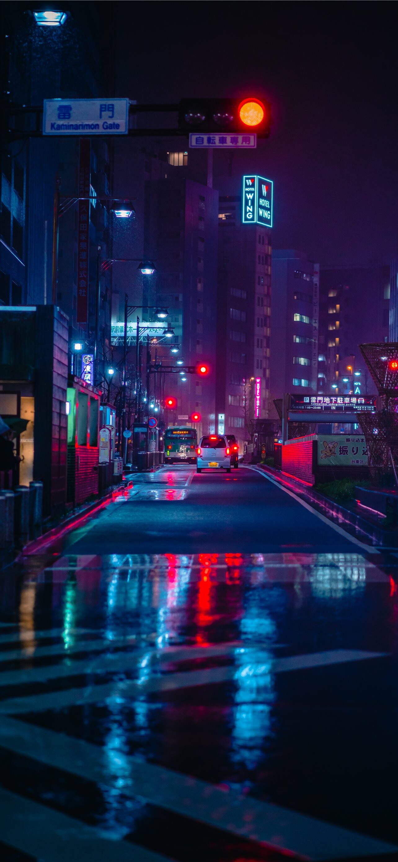 Vibrant neon lights, iPhone HD wallpapers, Neon art, Neon cityscape, 1290x2780 HD Phone