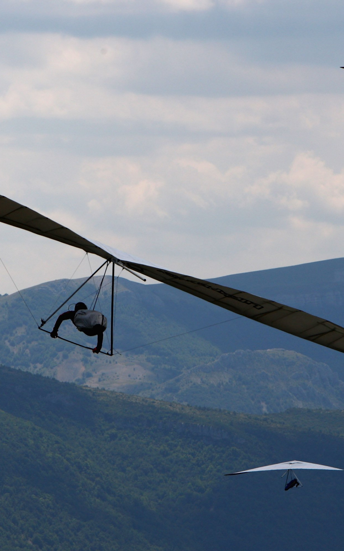 Hang Gliding flight, Extreme sport, Desktop wallpaper, Mobile wallpaper, 1200x1920 HD Phone