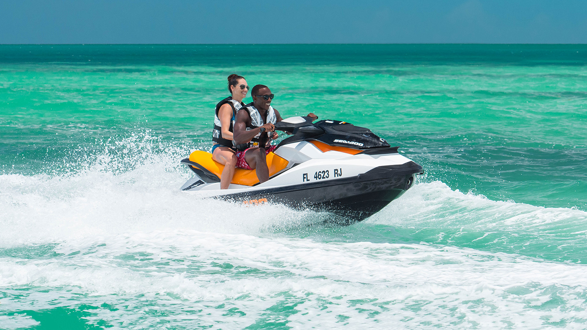 Wave Runner rental, Key West, Fast-paced thrill, Ocean adventure, 1920x1080 Full HD Desktop