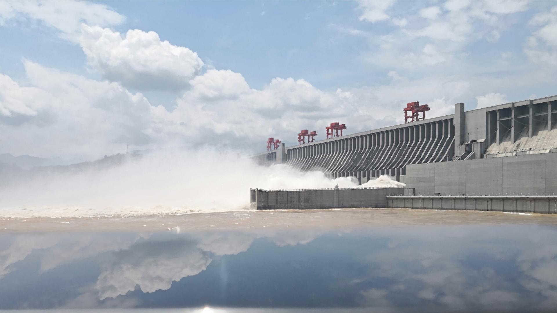 Three Gorges China, Floodwaters, 1920x1080 Full HD Desktop