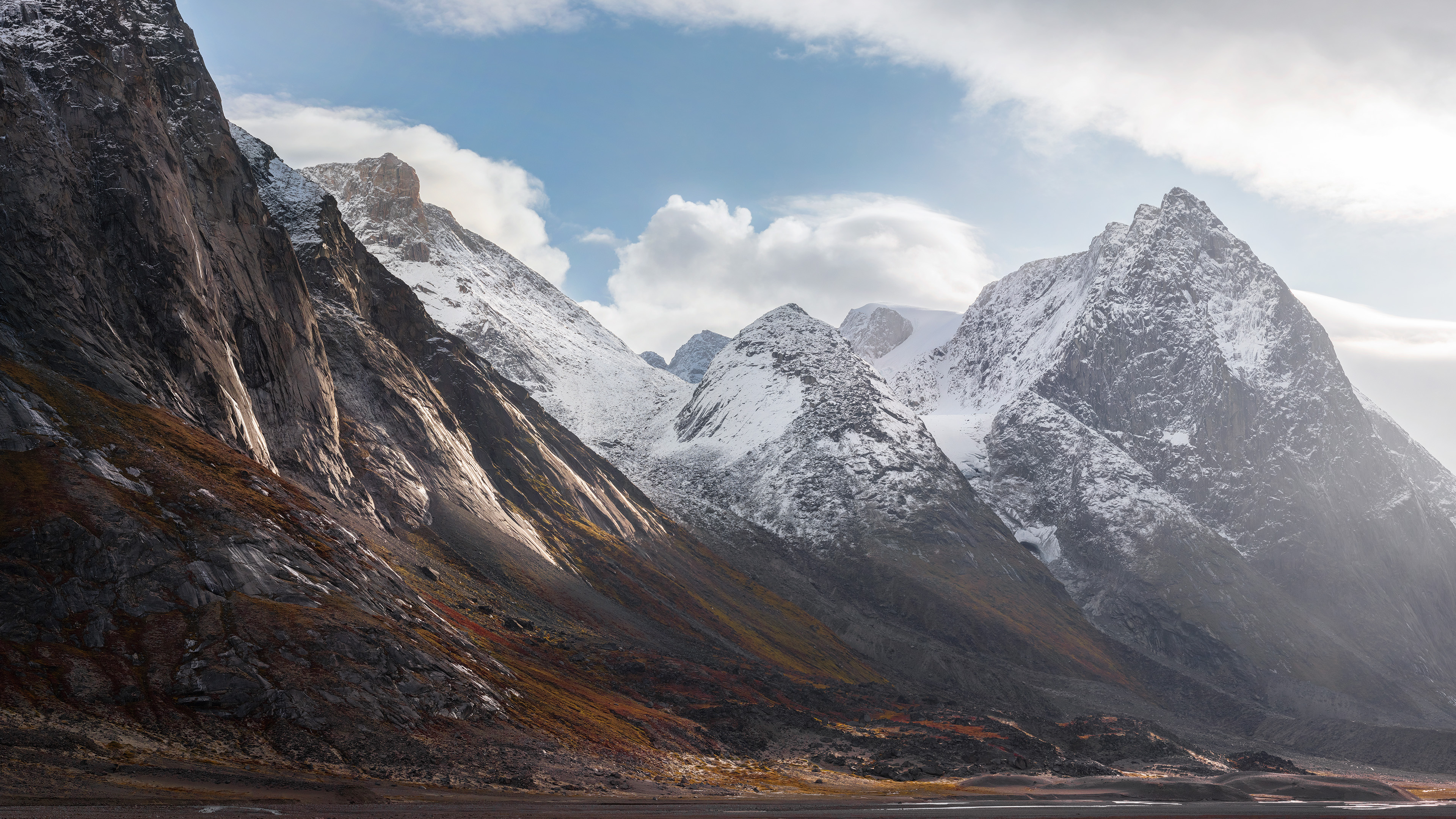 Baffin Island, Arctic expedition, Premium theme, Windows 10, 3840x2160 4K Desktop
