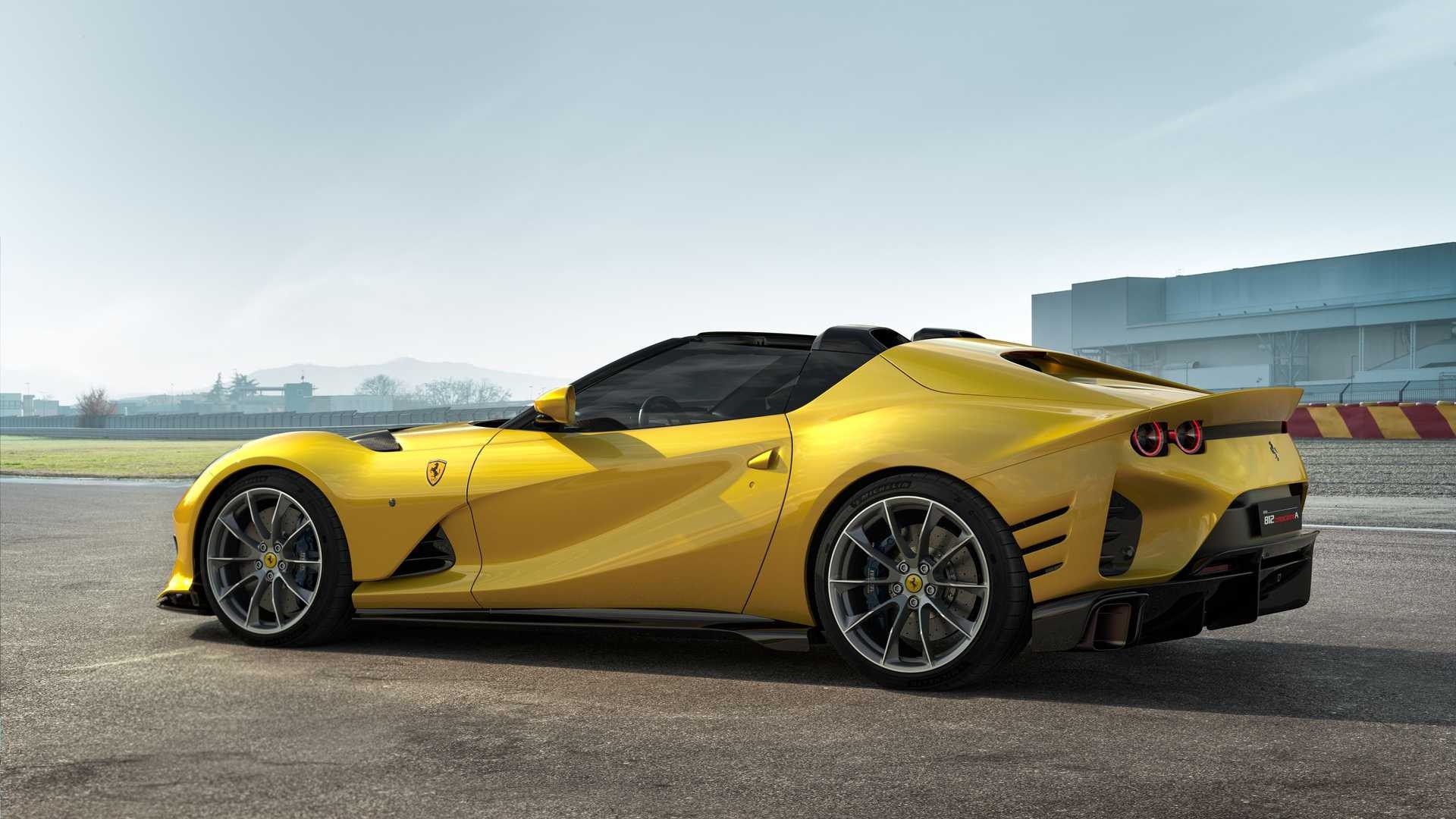 Ferrari 812 Competizione, 2021, Targa, 830 PS, 1920x1080 Full HD Desktop