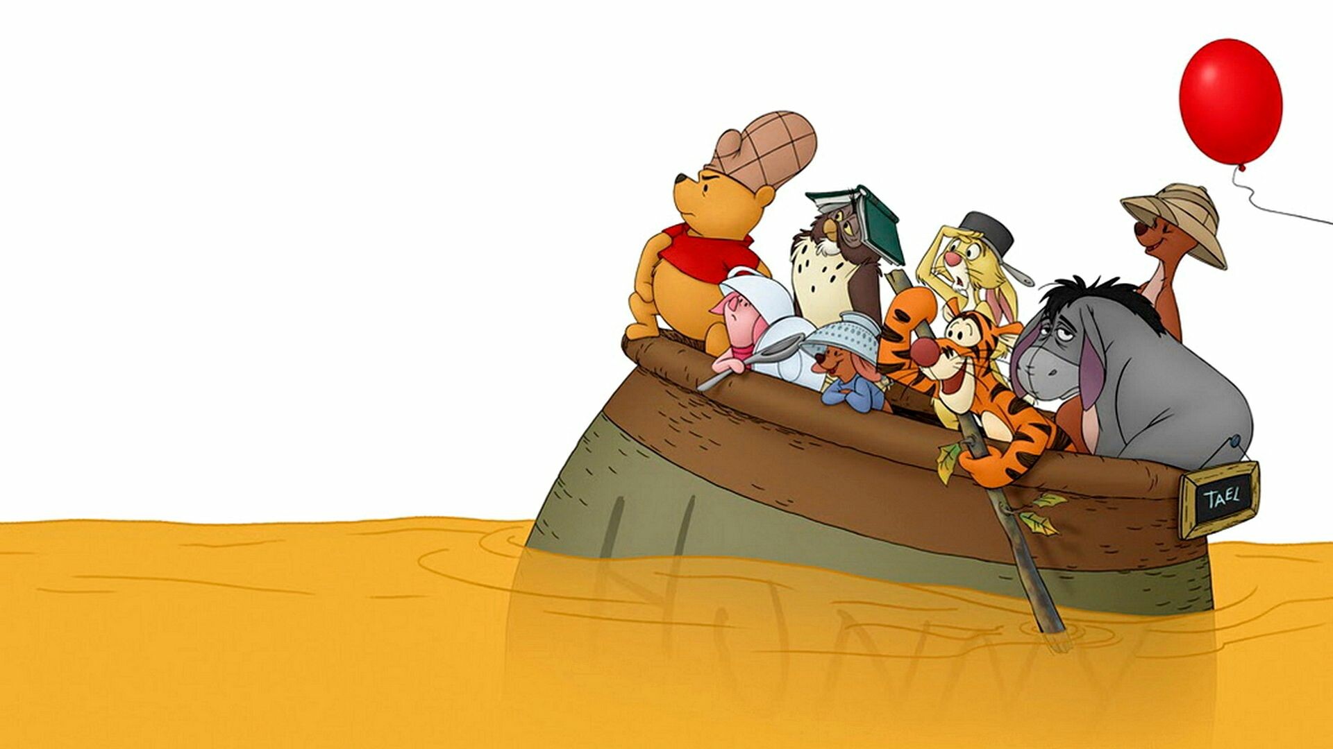 The Many Adventures of Winnie the Pooh animation, Classic Pooh wallpapers, Nostalgic and heartwarming, 1920x1080 Full HD Desktop