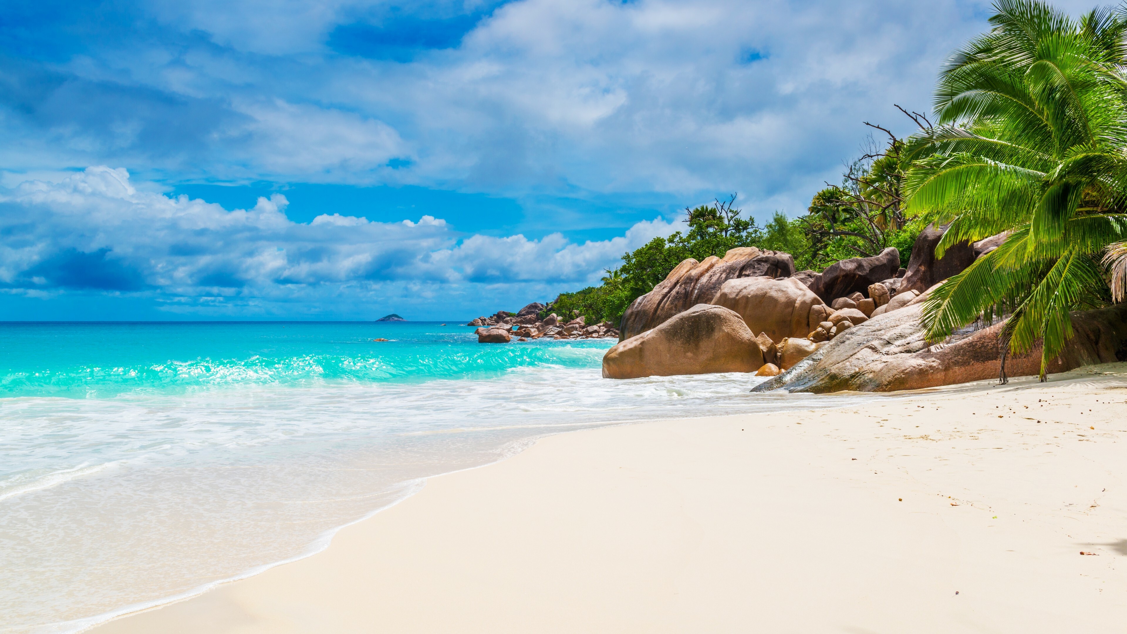 Seychelles, Beaches Wallpaper, 3840x2160 4K Desktop