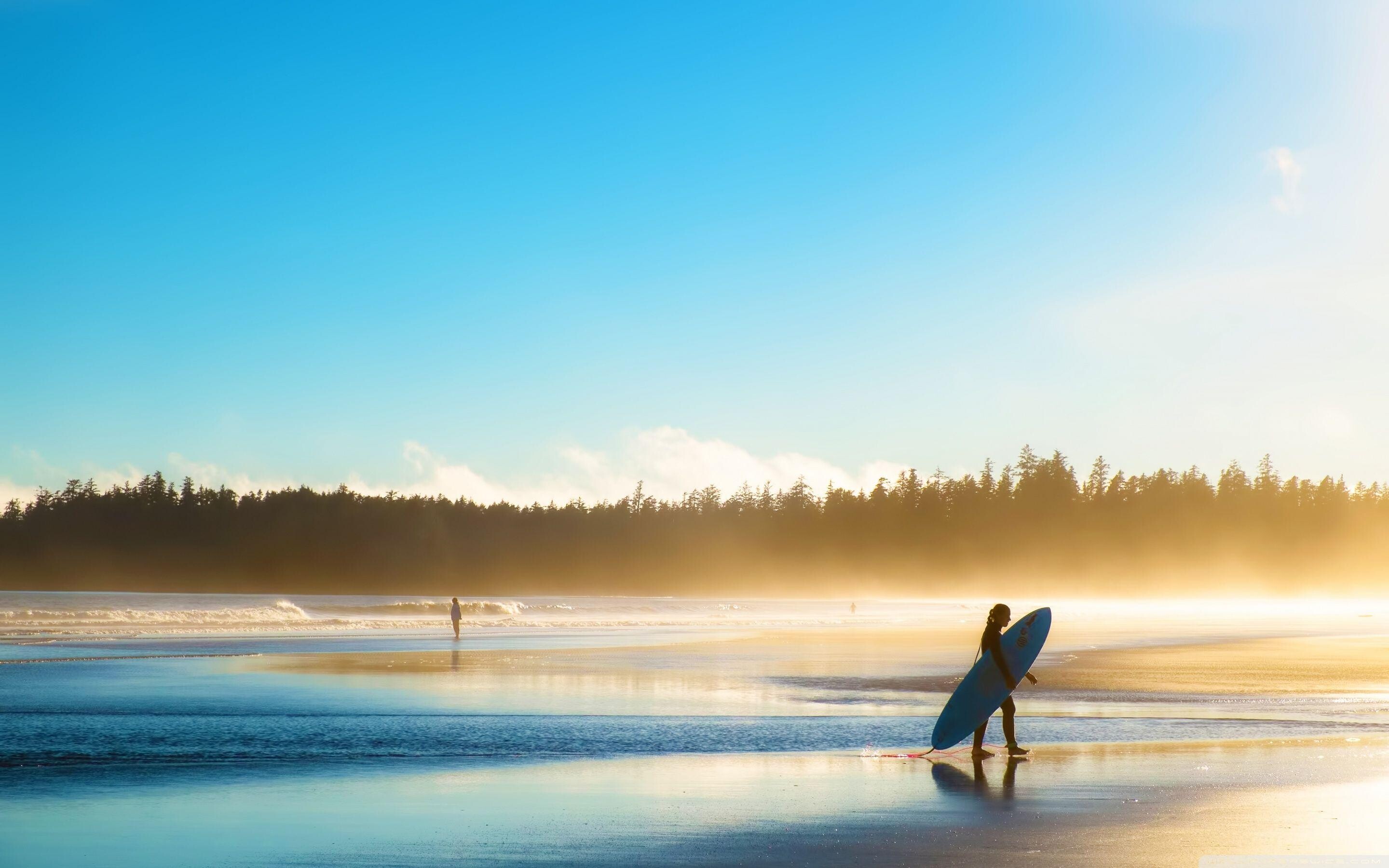 Girl Surfing, Awesome Wallpapers, 2880x1800 HD Desktop