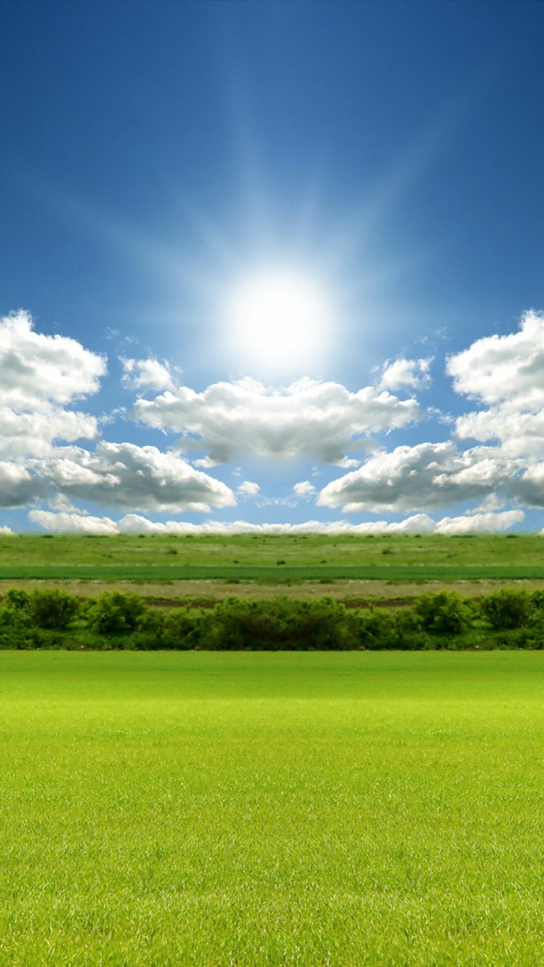 Sun on Android, Digital aesthetics, Mobile delight, Screen beautification, 1080x1920 Full HD Phone