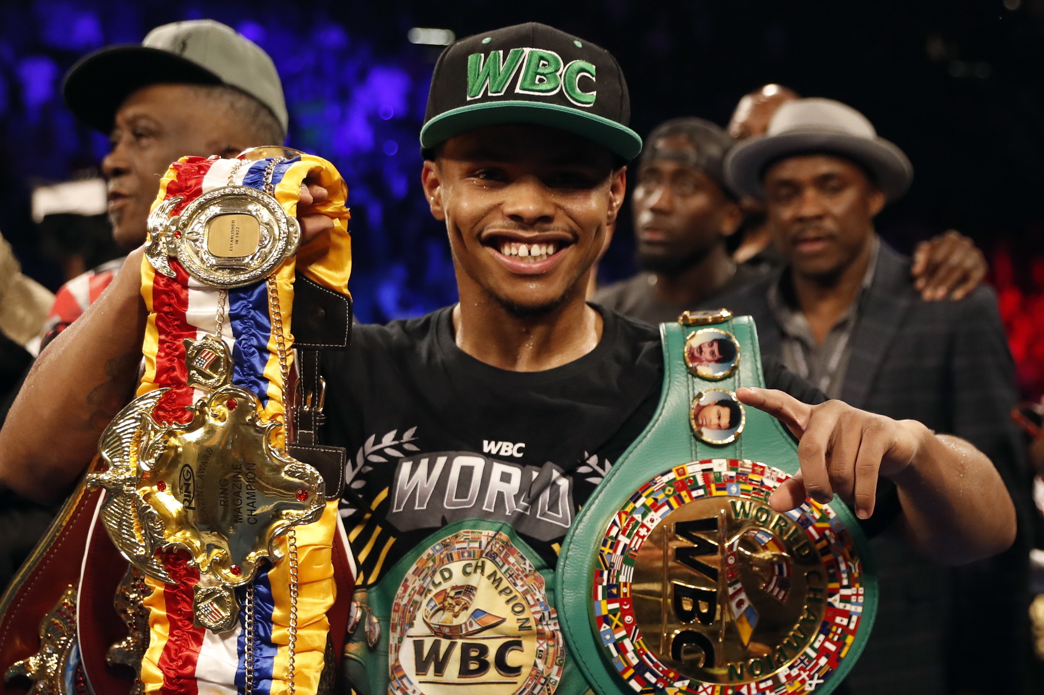 Shakur Stevenson, Boxing win celebration, Proposal to Young Lyric, 2050x1370 HD Desktop
