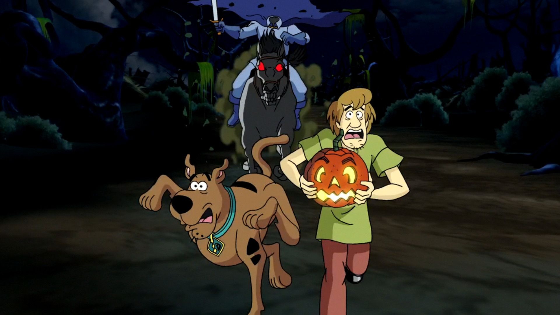 Scooby-Doo, Shaggy Rogers, Headless Horseman, Full HD Desktop wallpaper