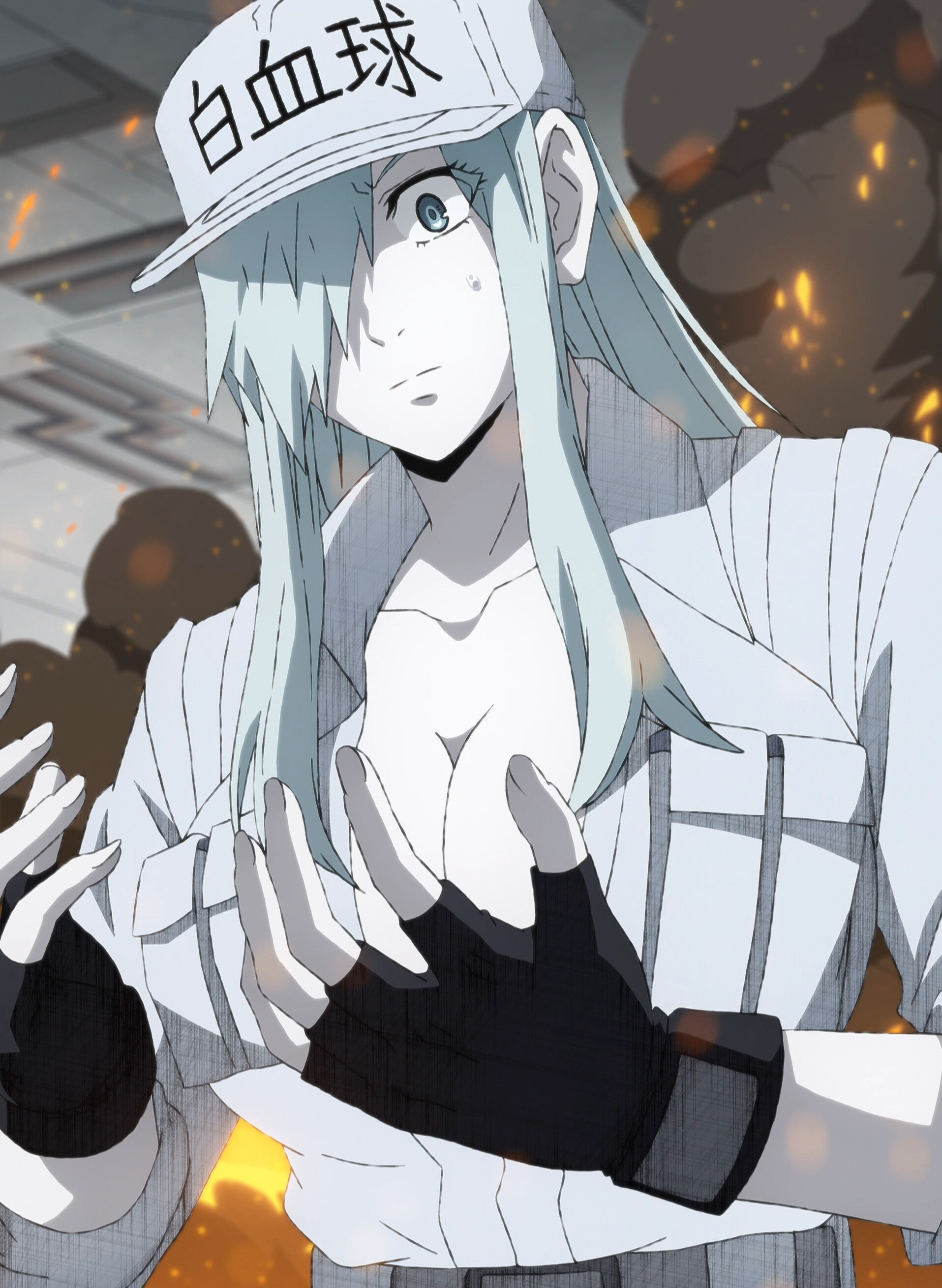 Hataraku saibou black, Intense episode, Anime discussion, Thrilling storyline, 1920x2620 HD Phone