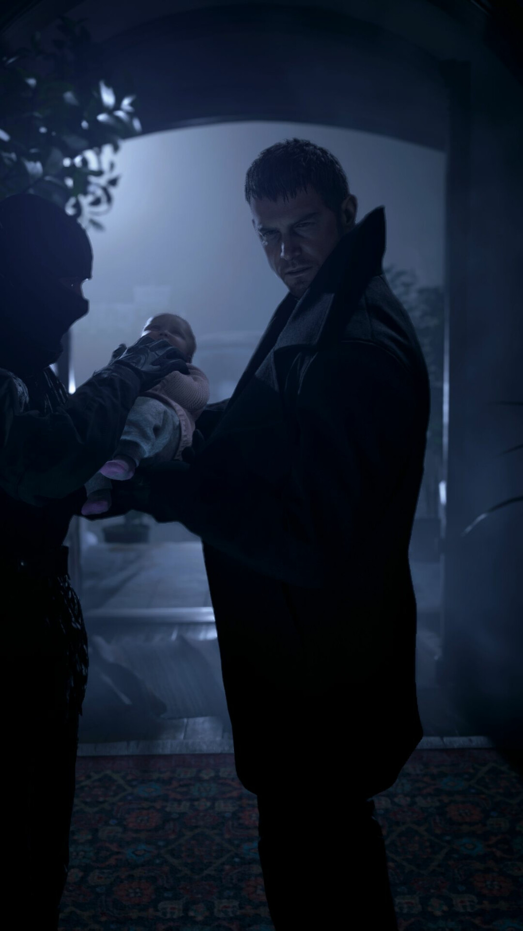 Chris Redfield, Rosemary Winters, Resident Evil, HD wallpaper, 1080x1920 Full HD Phone