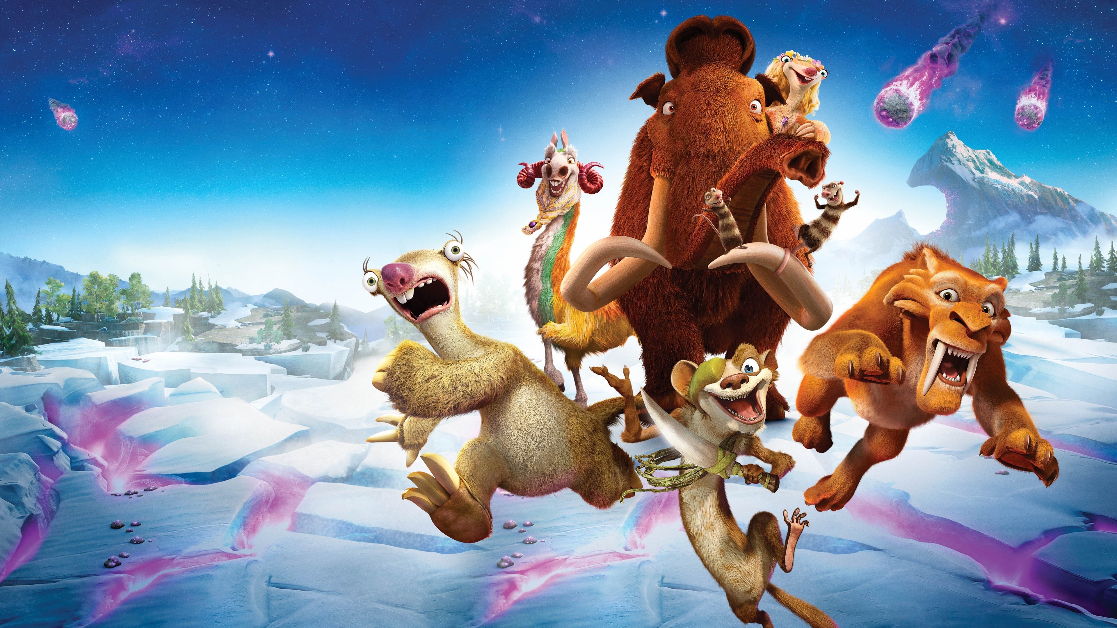 Collision Course, Ice Age Wallpaper, 3840x2160 4K Desktop