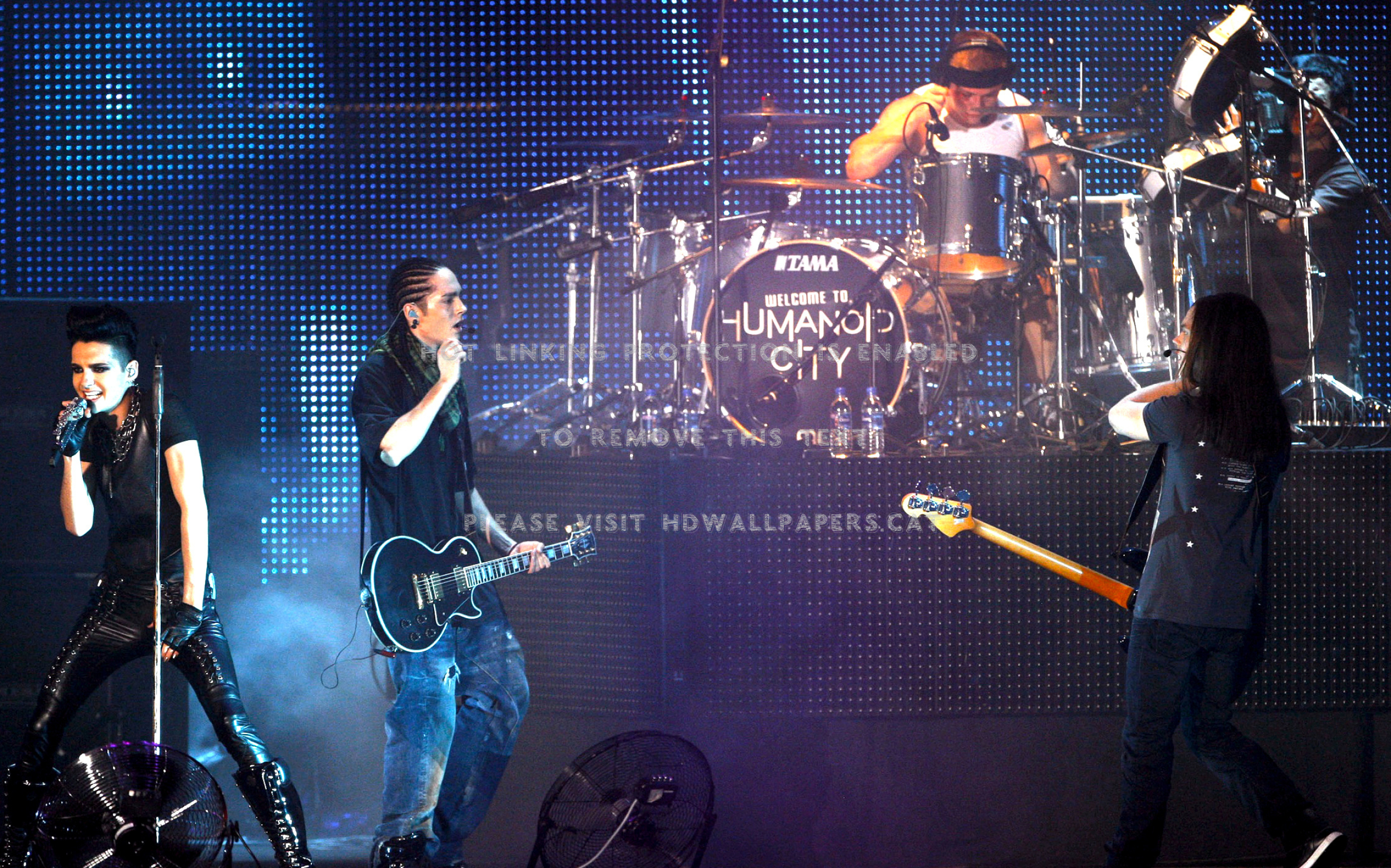 MTV World Stage Live 2010, Tokio Hotel Wallpaper, 2510x1570 HD Desktop