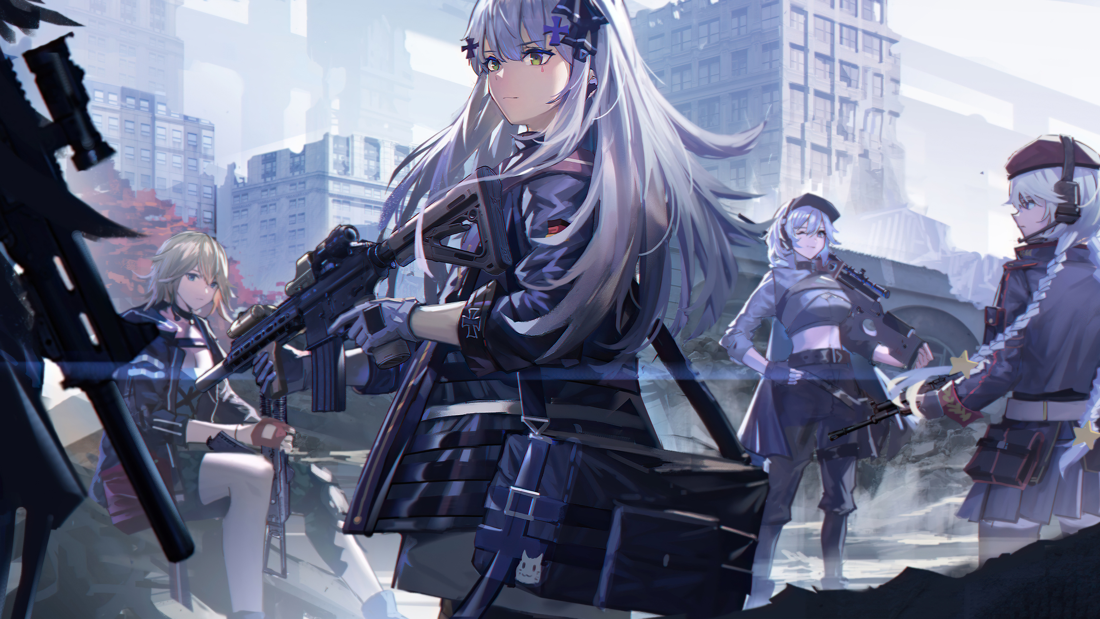 Girls' Frontline anime, Girls frontline 2020, 4K HD wallpapers, Anime characters, 3840x2160 4K Desktop