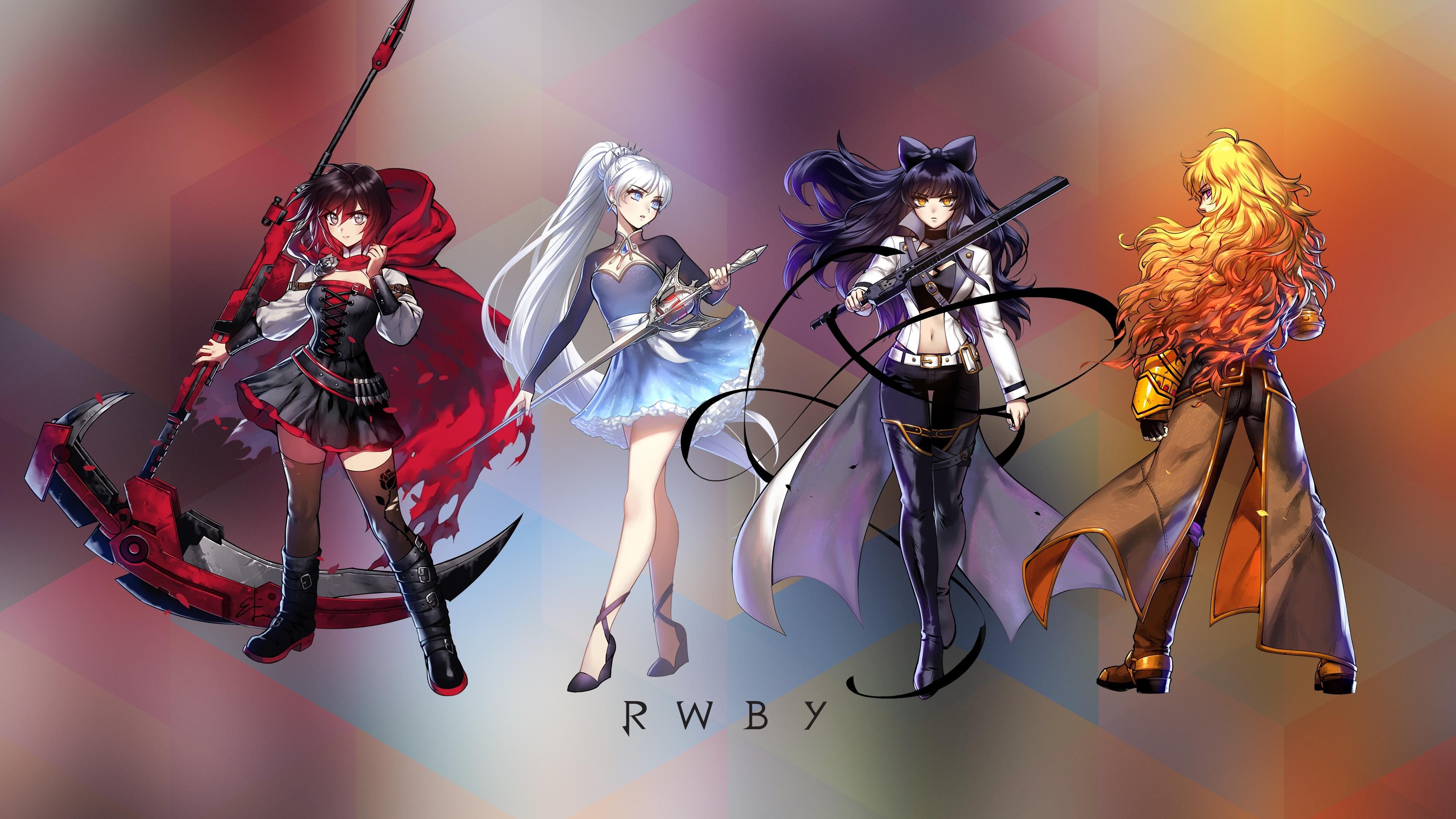Poster, RWBY Wallpaper, 3840x2160 4K Desktop