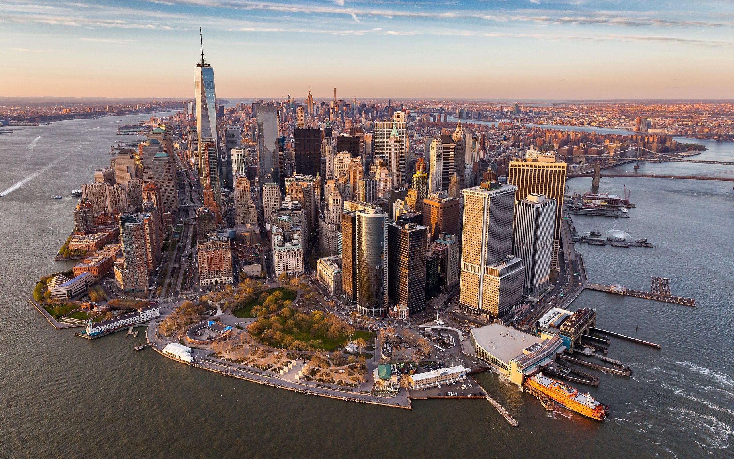 4K HD wallpapers, Manhattan backgrounds, Travels, 2560x1600 HD Desktop