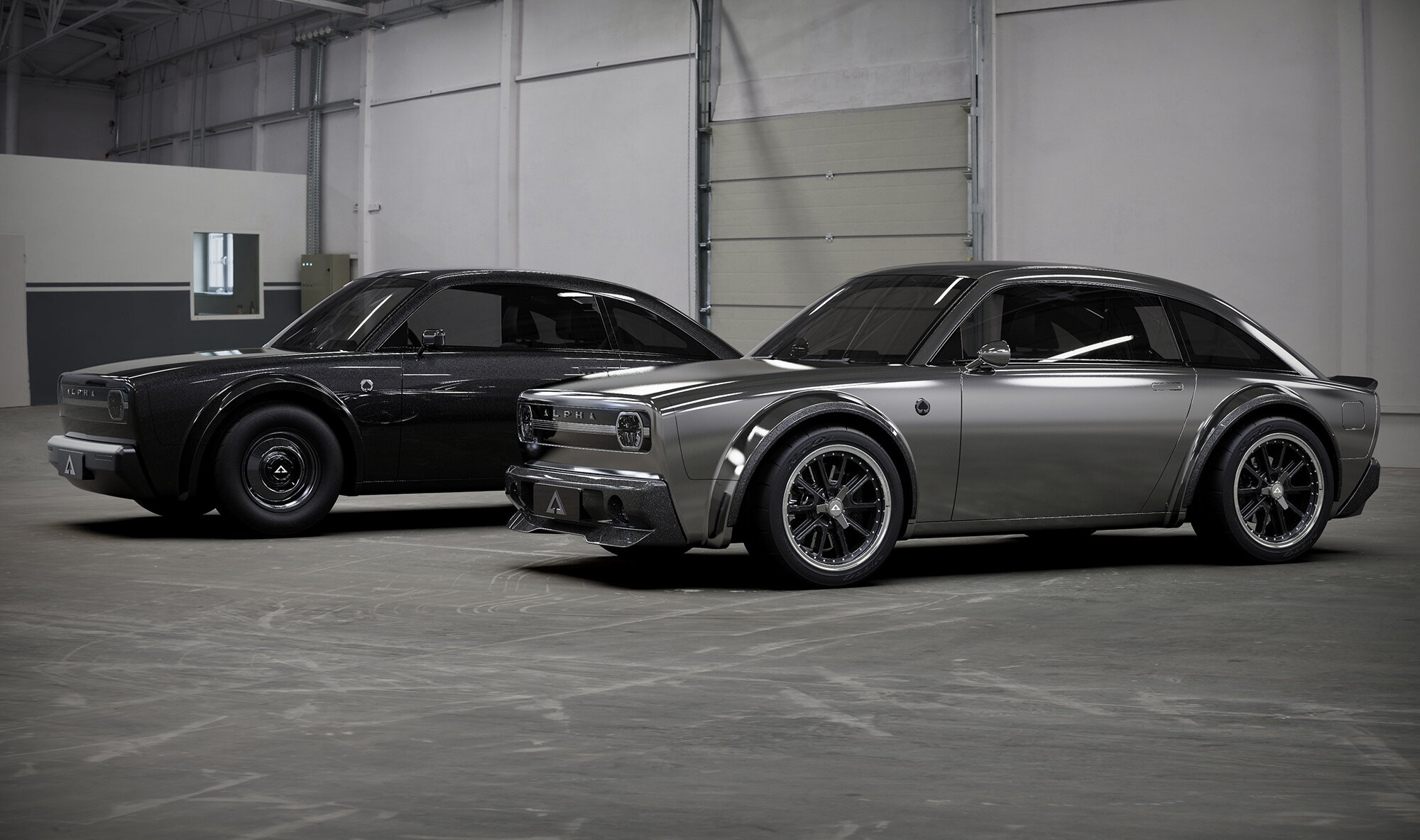 Two Configurations, Alpha Ace (Car) Wallpaper, 2000x1190 HD Desktop
