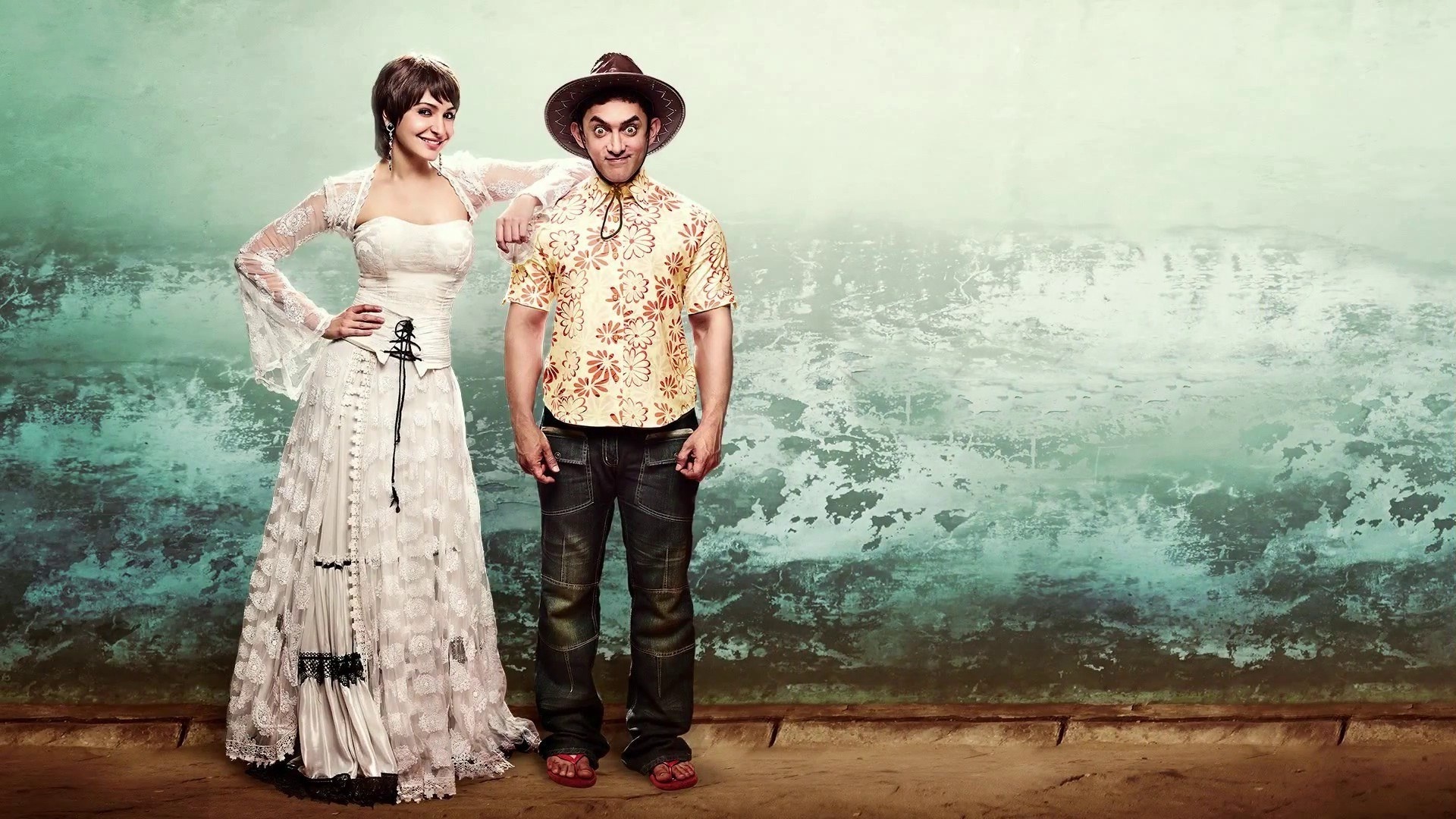 PK movie, Anushka Sharma's charm, Memorable performances, Thought-provoking narrative, 1920x1080 Full HD Desktop