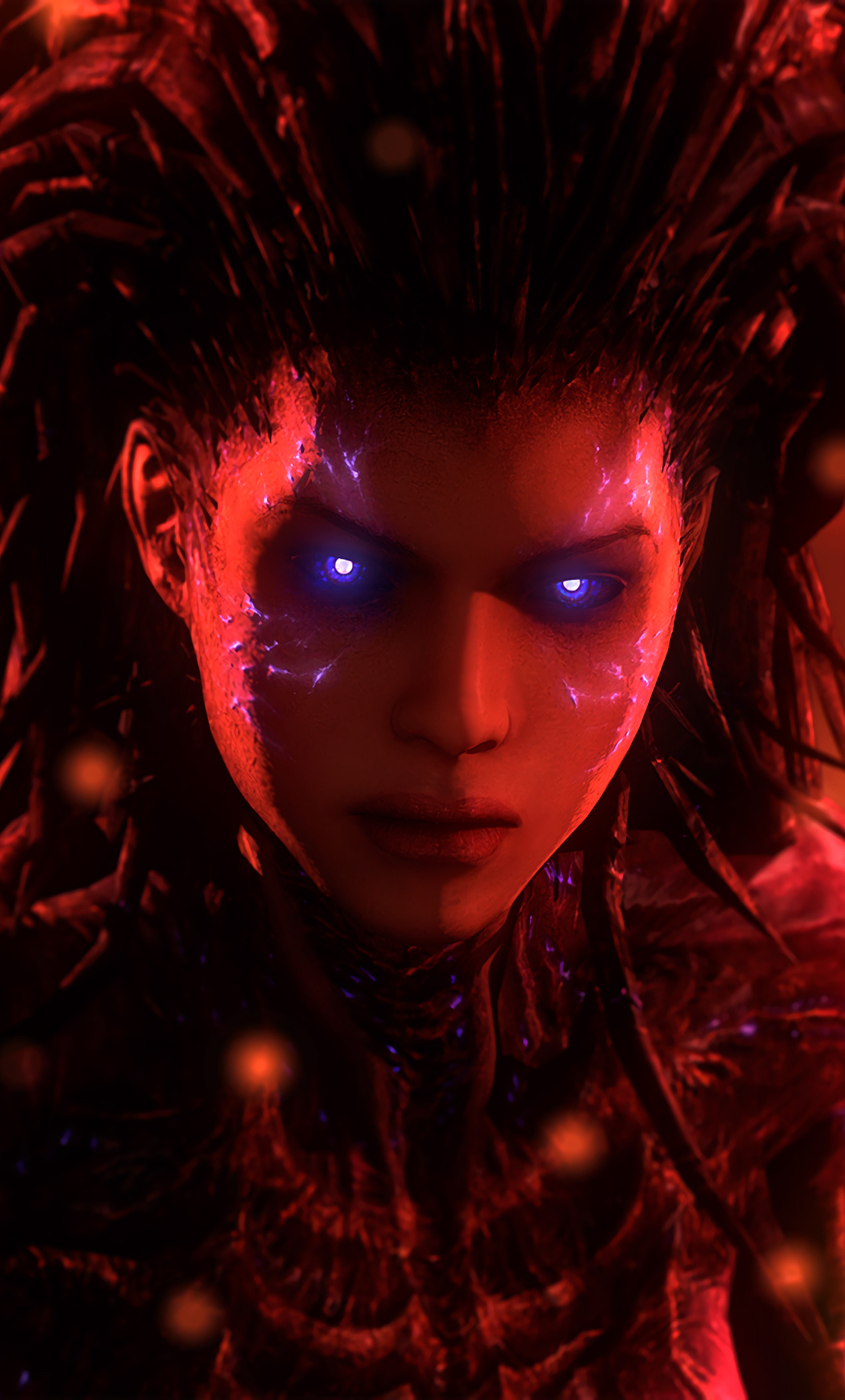 Queen of blades, StarCraft, iPhone 6 HD, 4K wallpapers, 1280x2120 HD Phone