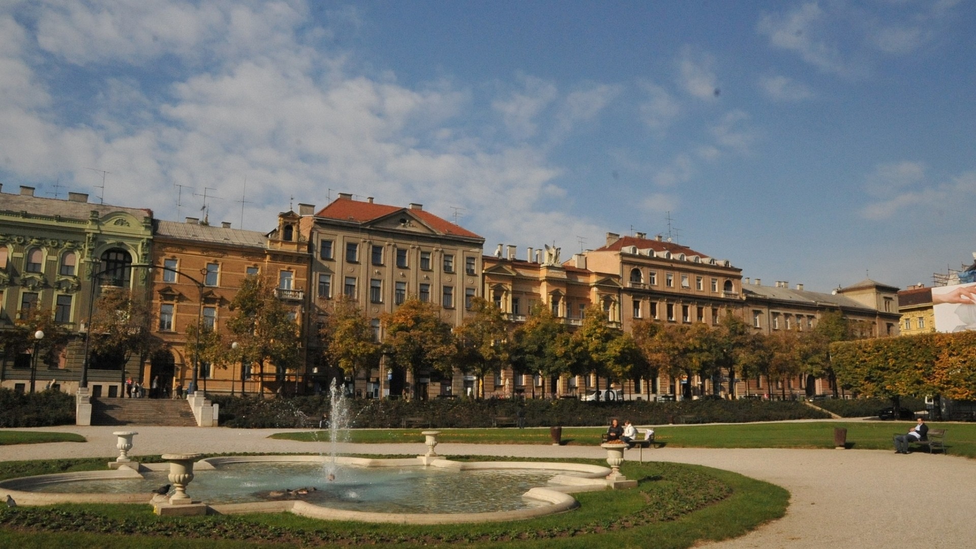 Zagreb, Fall wallpaper, European cityscape, Architectural landmarks, 1920x1080 Full HD Desktop