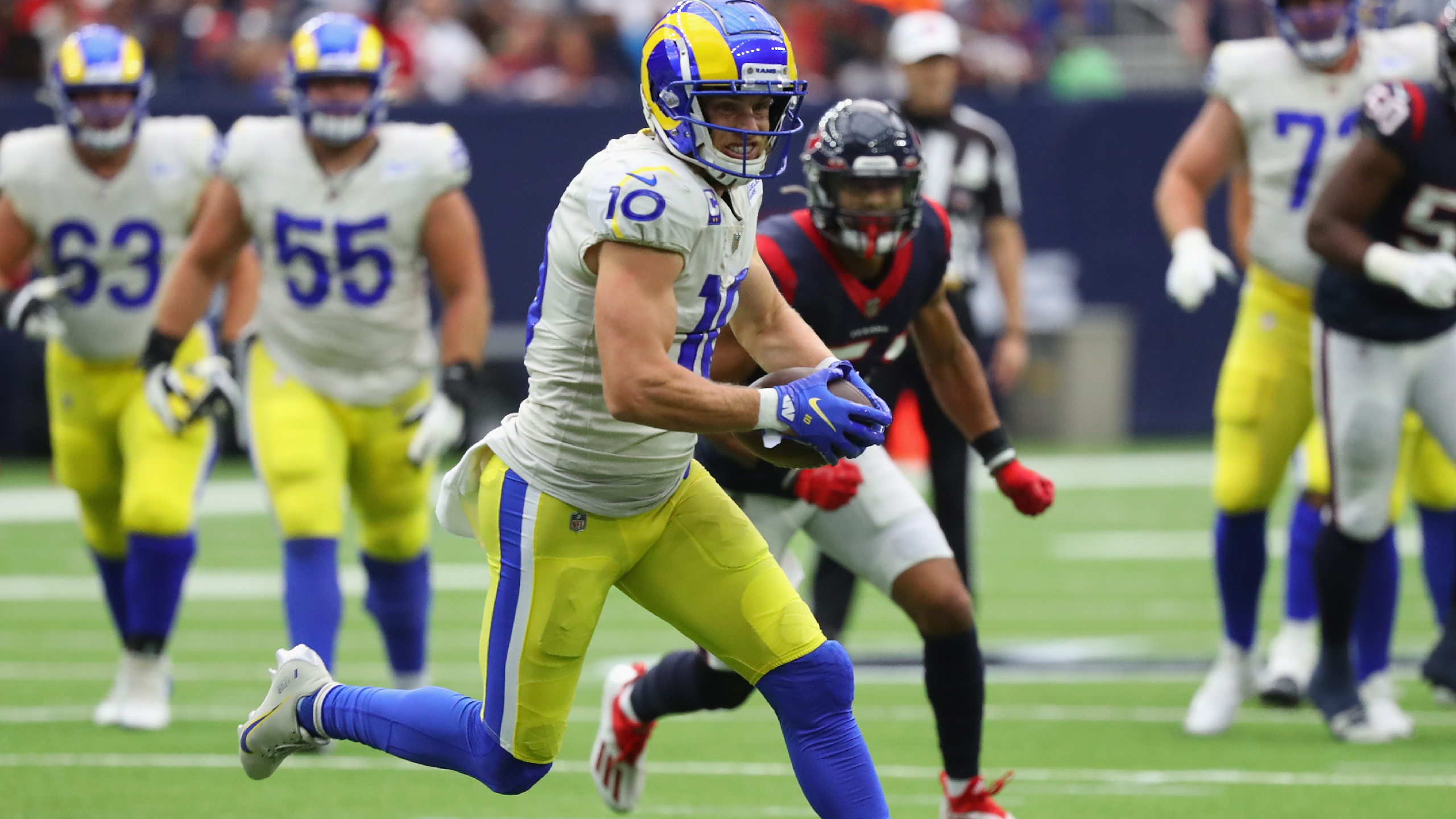 Cooper Kupp, Fantasy league, NFL receiver, 2560x1440 HD Desktop