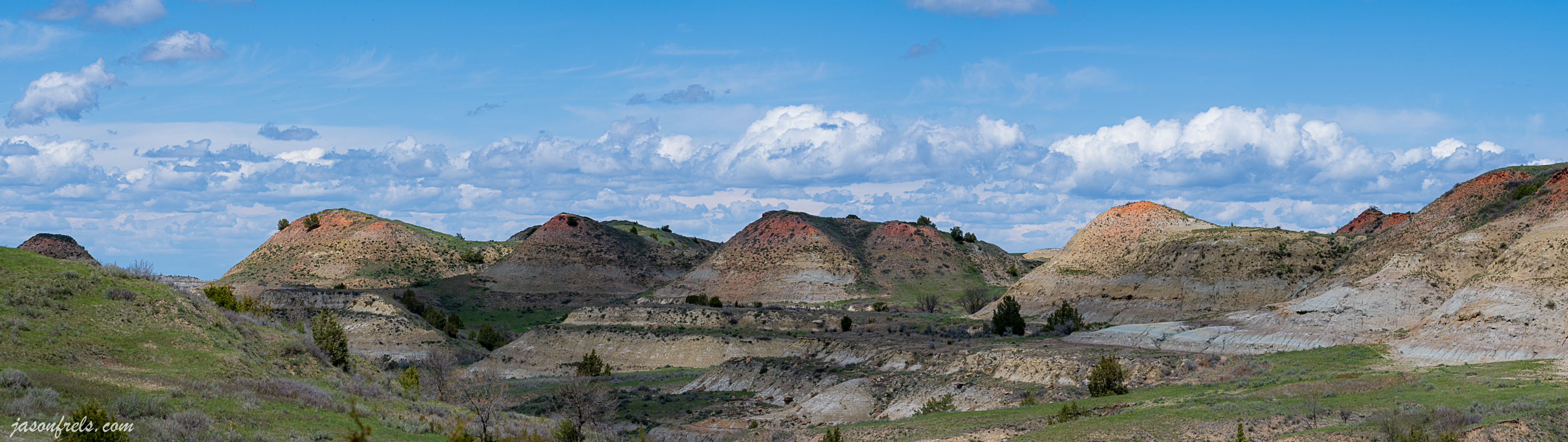 Theodore Roosevelt National Park, Hiking, South unit, Jason Frels, 3840x1080 Dual Screen Desktop