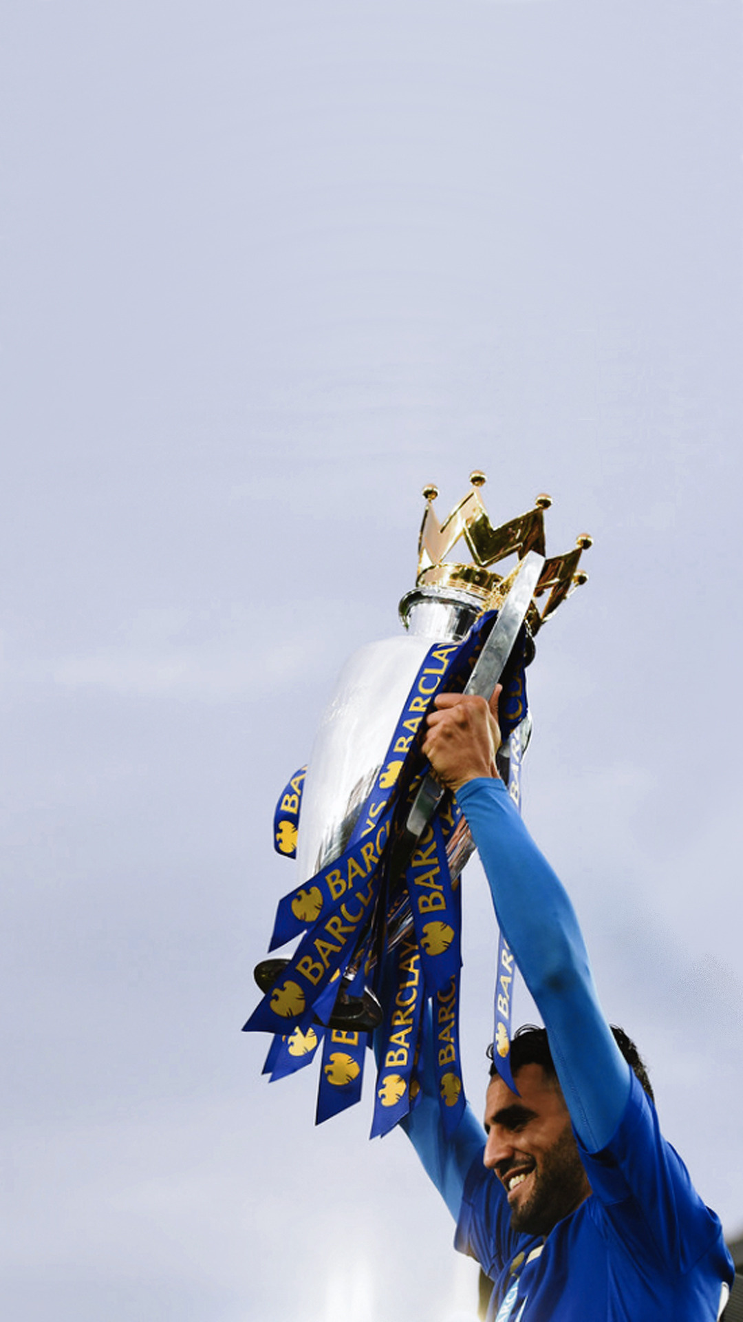 Riyad Mahrez, Leicester City Wallpaper, 1080x1920 Full HD Phone