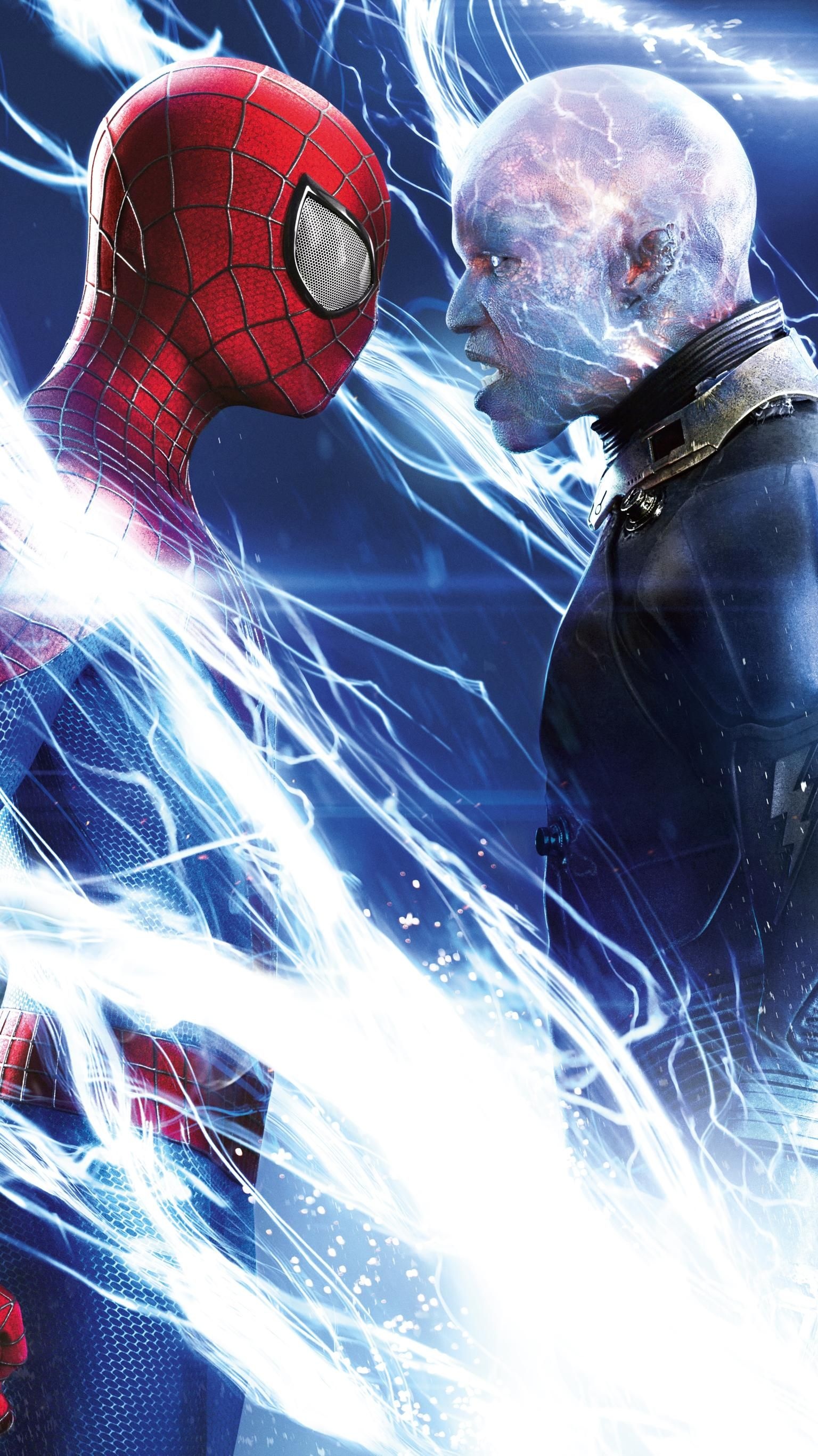 Spider-Man, Electro, electric lightning bolts, HD Phone wallpaper