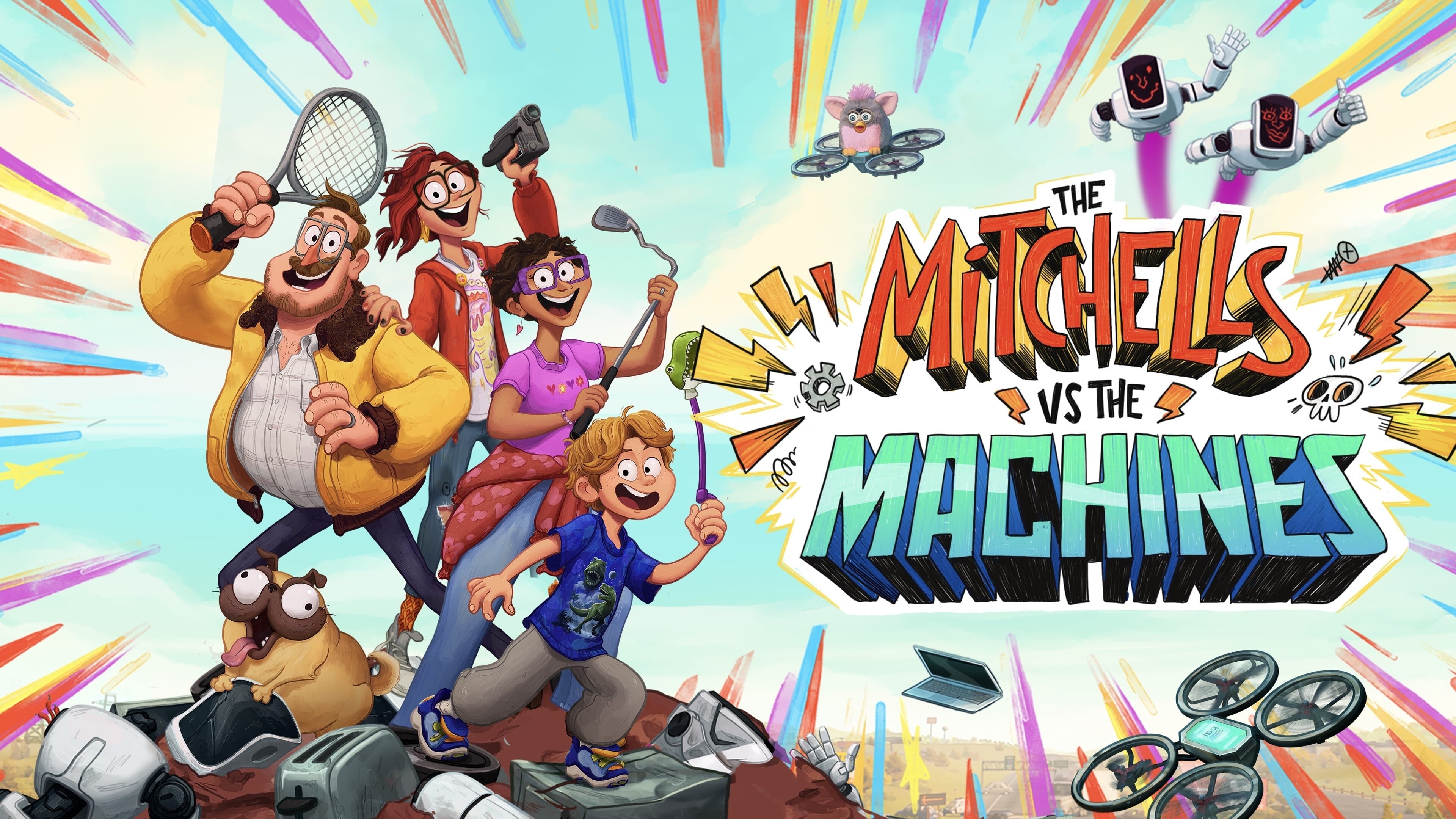 4K Ultra HD, Background image, The Mitchells vs. the Machines, 3840x2160 4K Desktop