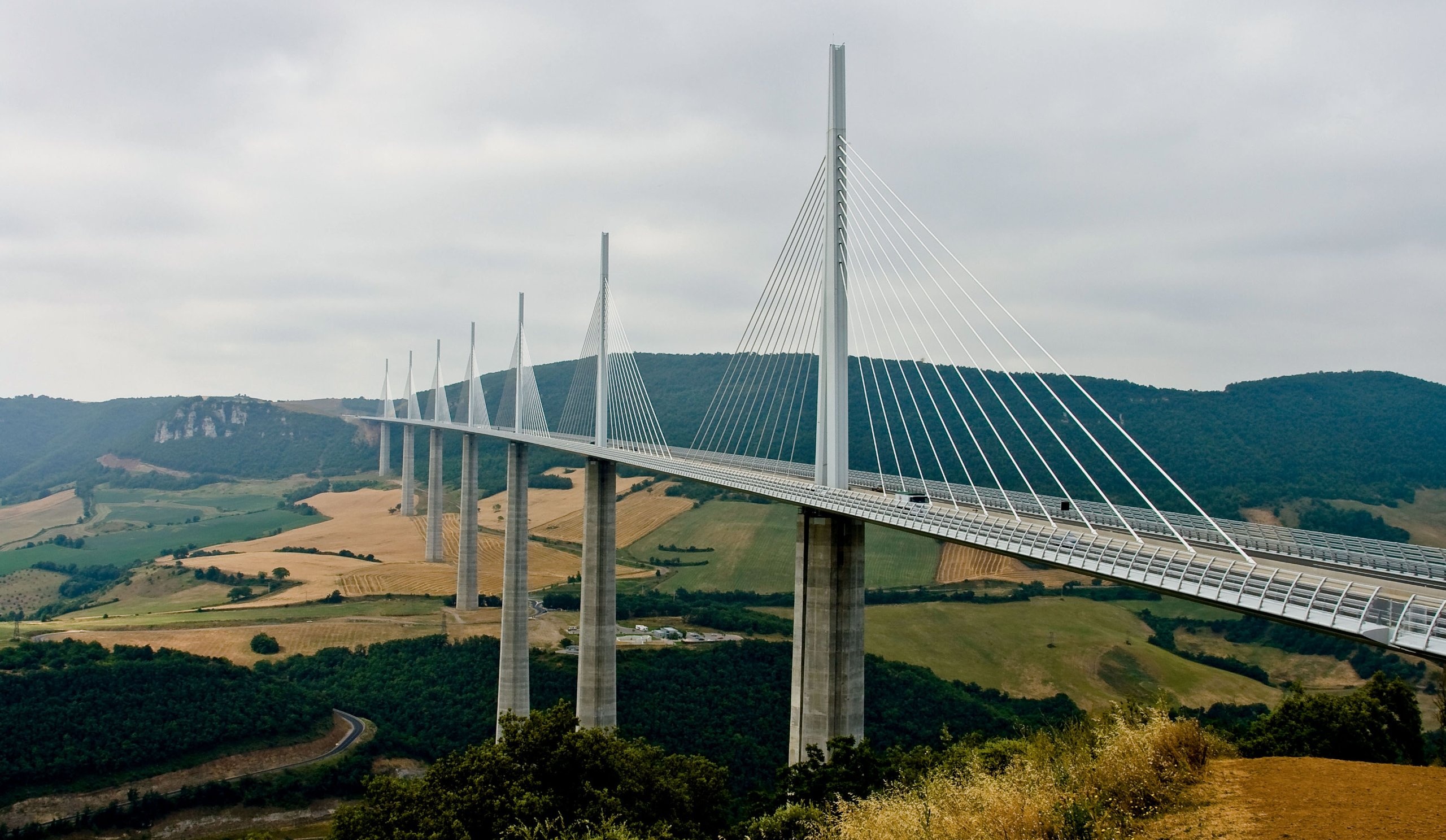 Millau Bridge, Phaidon Atlas, World architecture, Coffee table book, 2560x1490 HD Desktop
