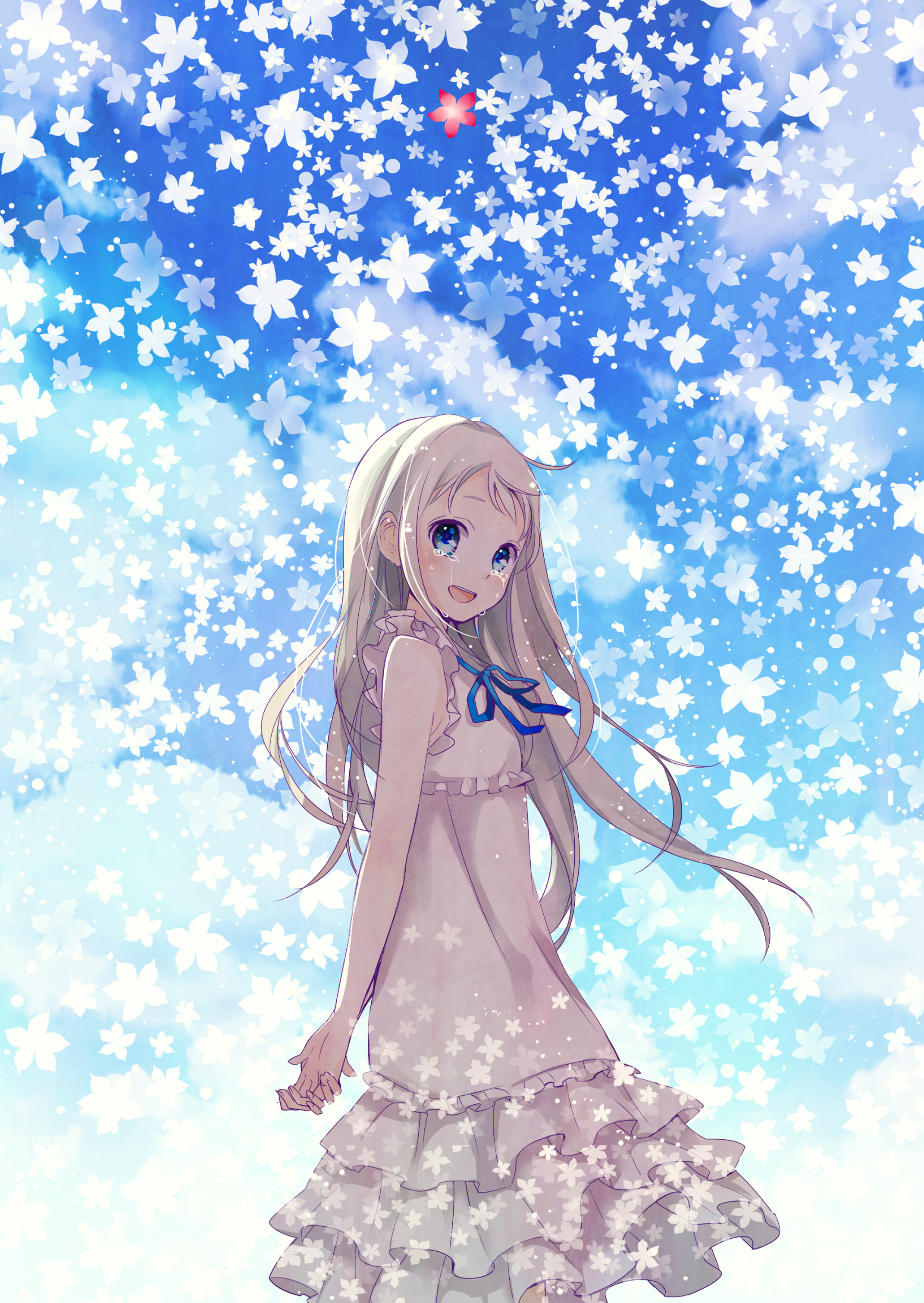 Anohana, Honma Meiko, Ano hi mita hana, No namae o bokutachi, 2150x3030 HD Phone