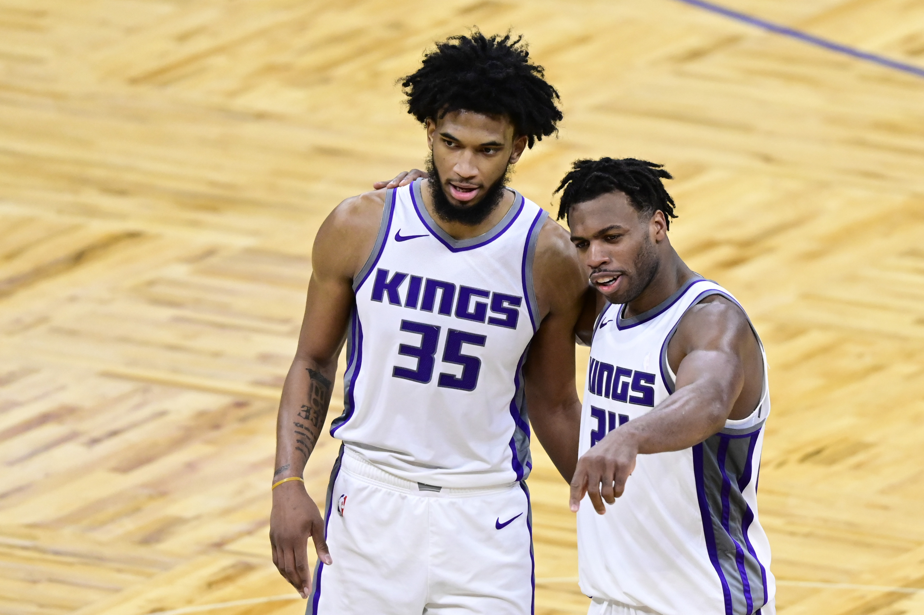 Marvin Bagley and Buddy Hield, Sacramento Kings Wallpaper, 3200x2130 HD Desktop