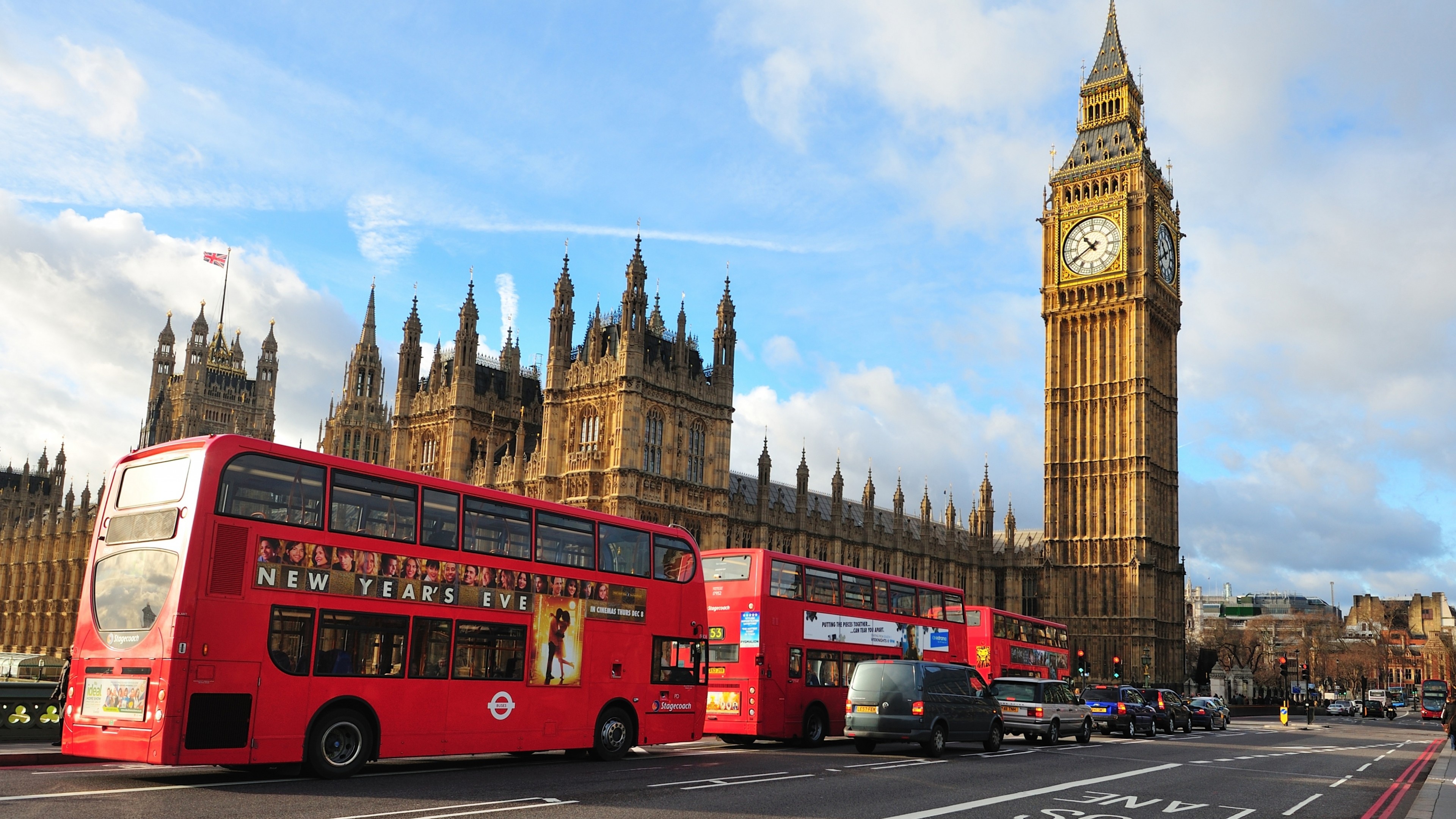 London Bus, Bus Wallpaper, 3840x2160 4K Desktop