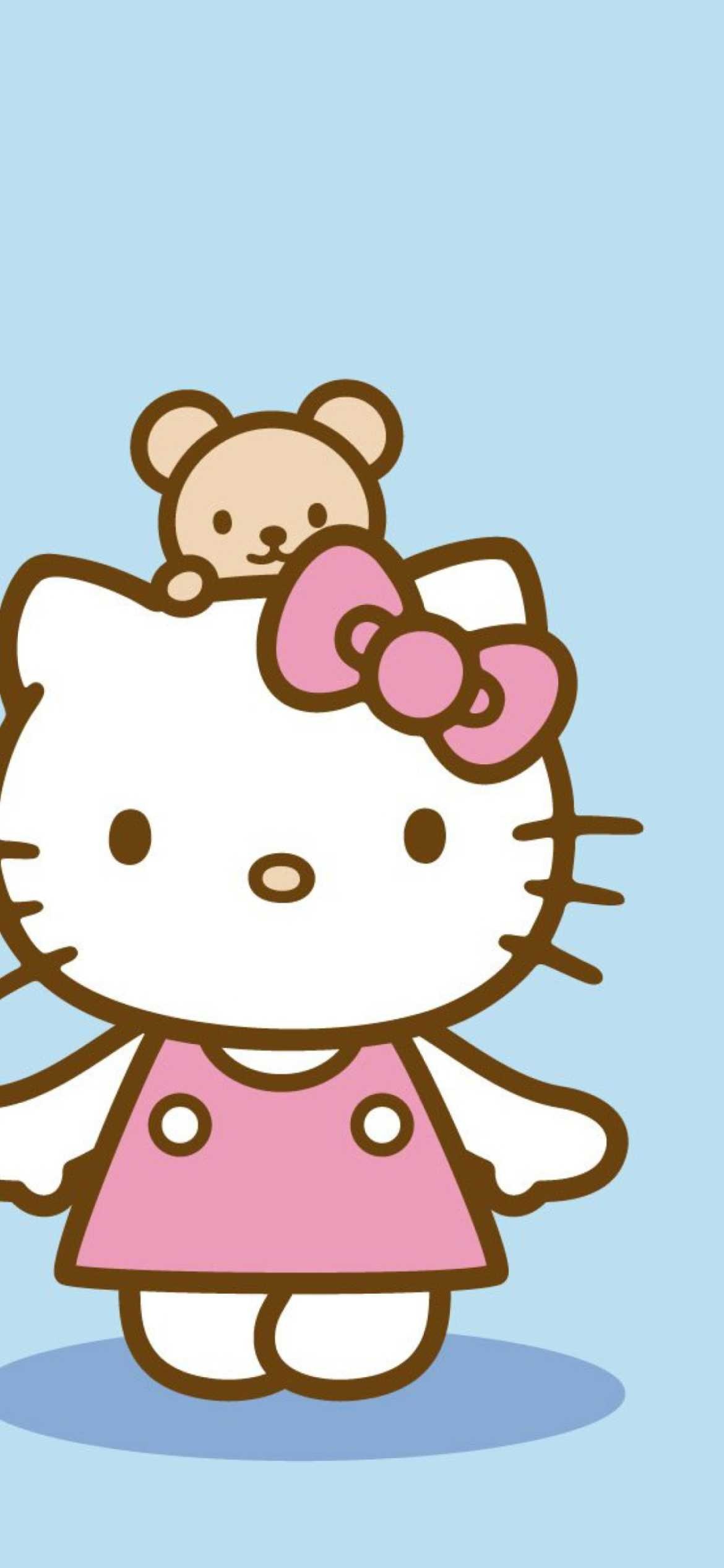 Hello Kitty, Vibrant and adorable, Wallpaper collection, Varied and captivating, 1170x2540 HD Phone