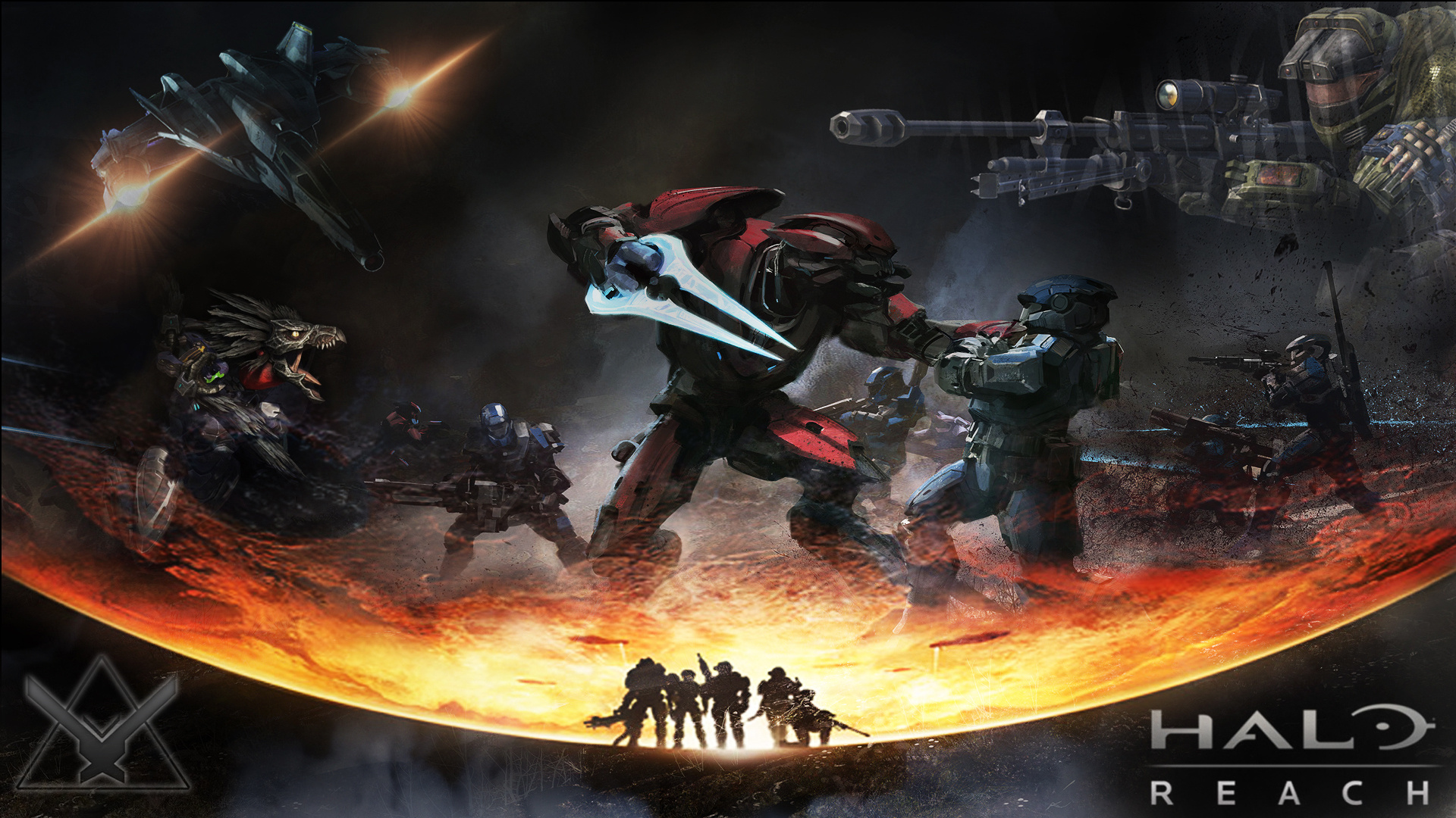 Halo: Reach, Xbox Live clearance, Exciting discounts, Gaming community, 1920x1080 Full HD Desktop