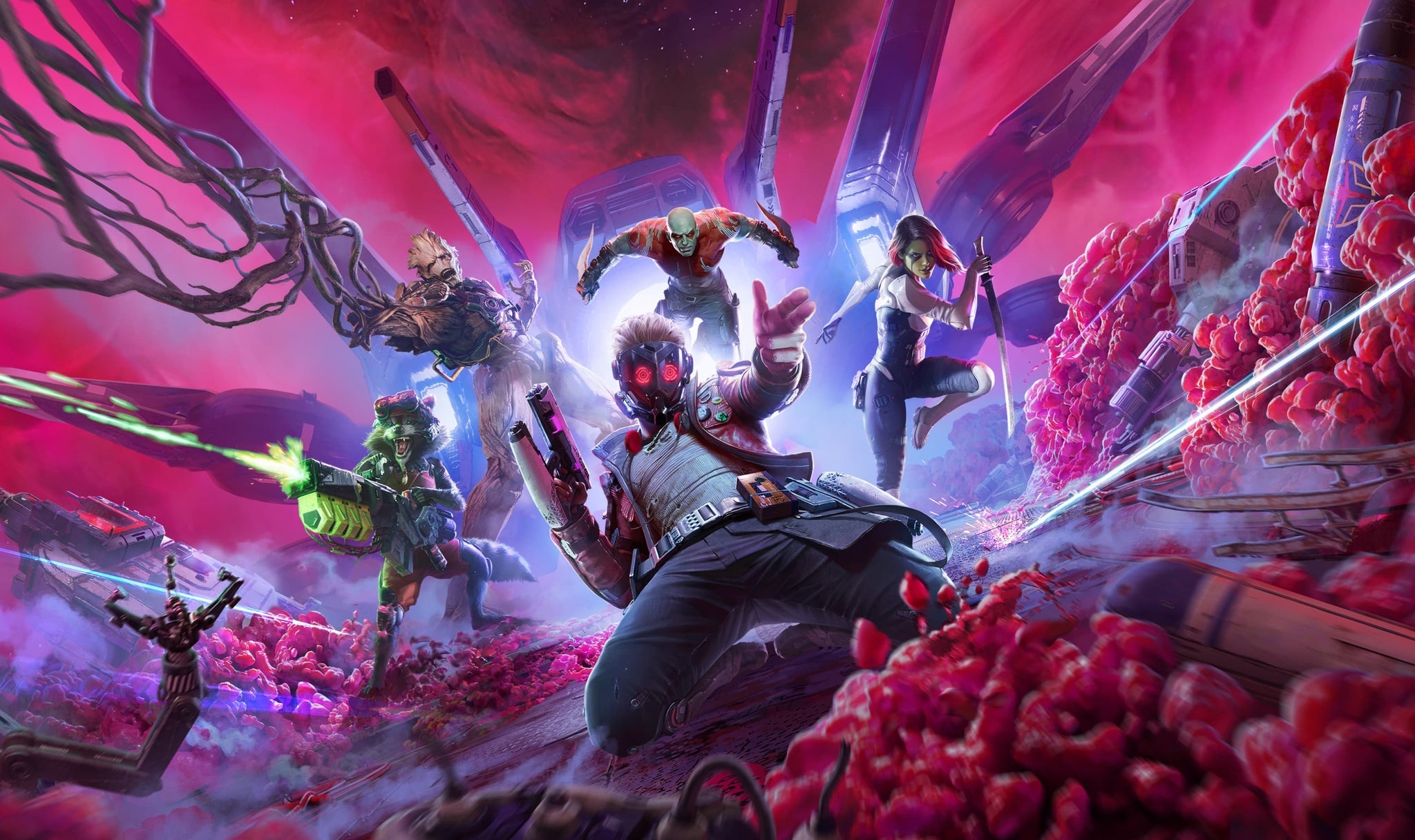 Marvel's Guardians of the Galaxy, Games Wallpaper, 2050x1220 HD Desktop