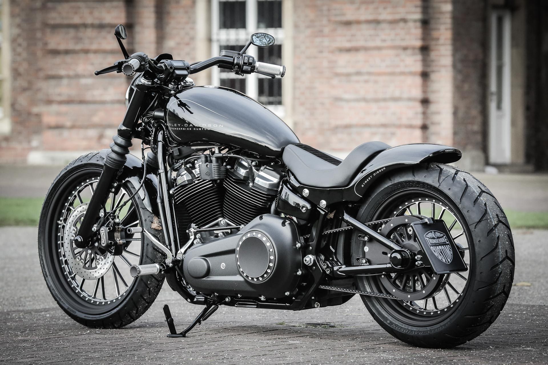 Harley-Davidson Street Bob, Aftermarket parts sale, Customization options, 1920x1280 HD Desktop