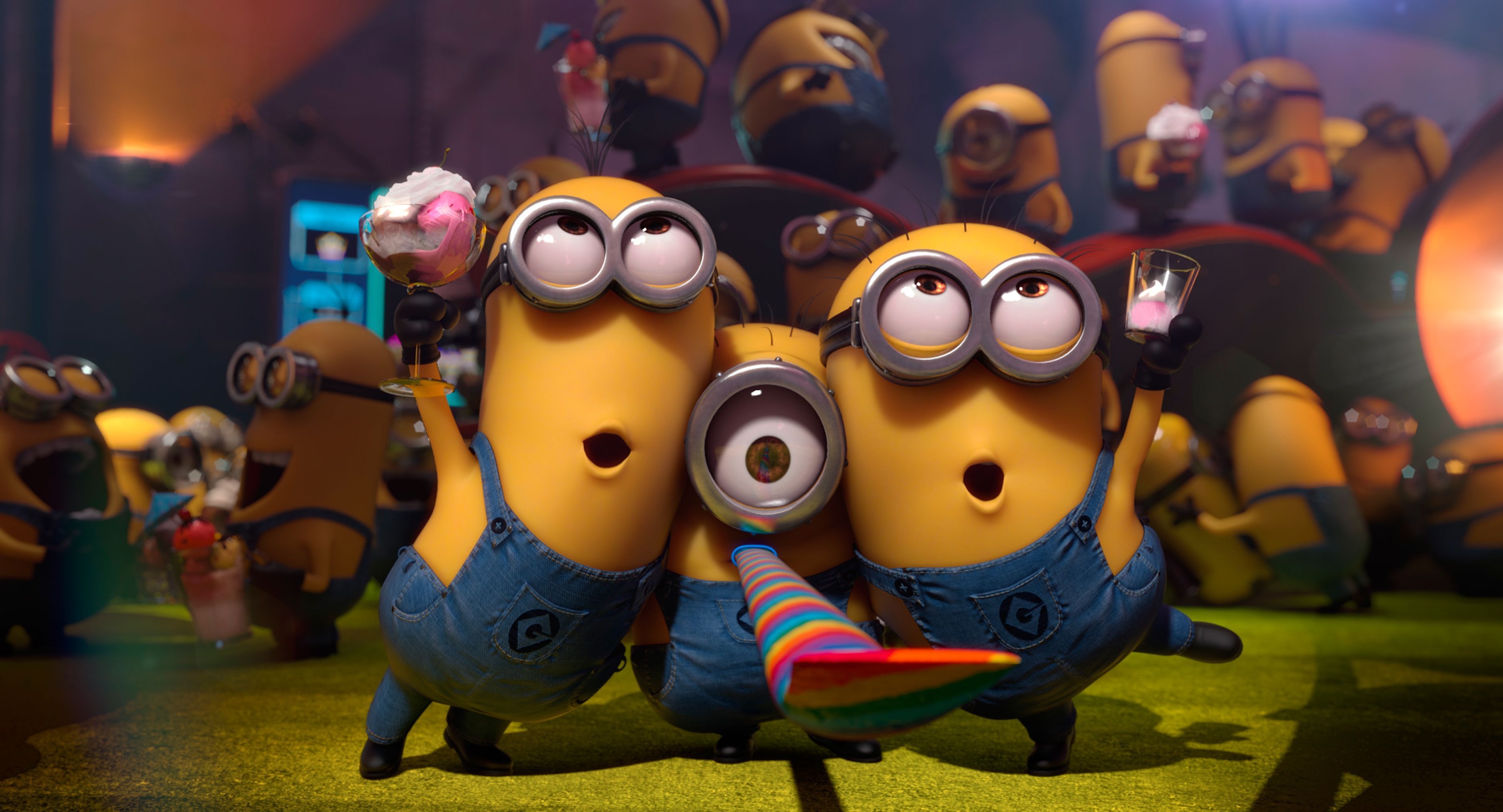 Despicable Me 2, Minions Wallpaper, 3750x2030 HD Desktop