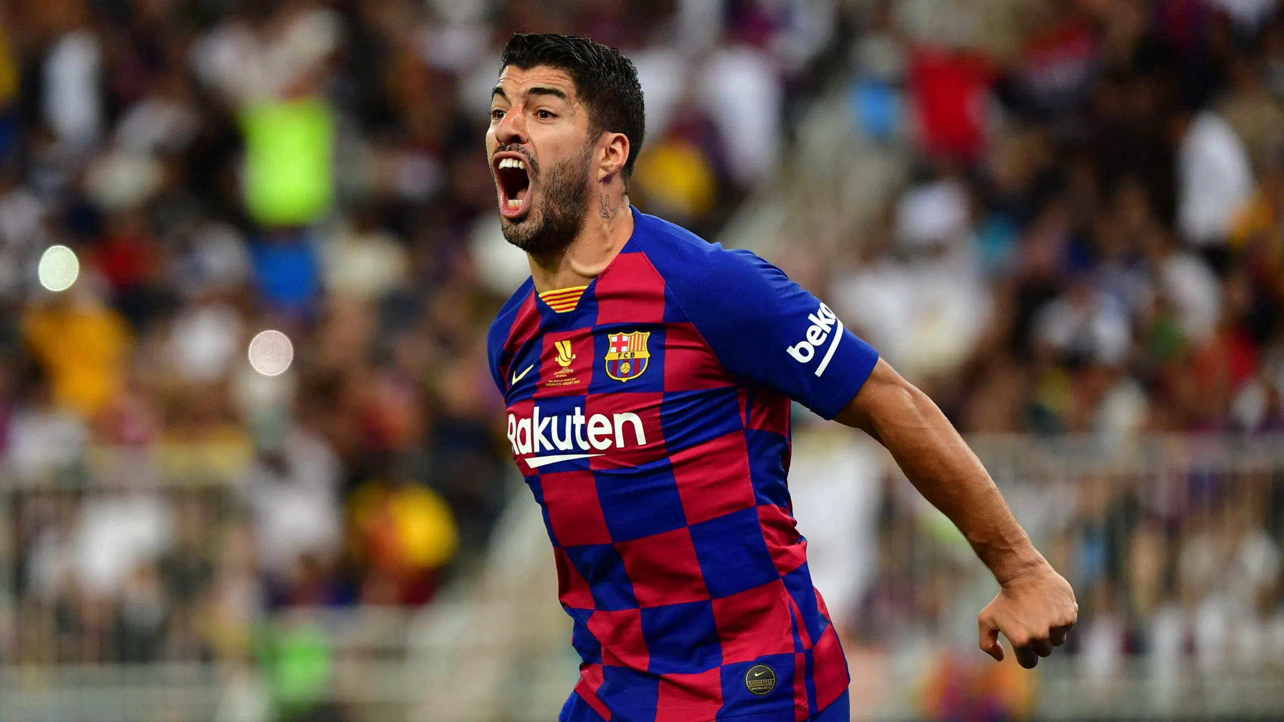 Luis Suarez, Barcelona journey, Rise and fall, Athlete's profile, 2560x1440 HD Desktop