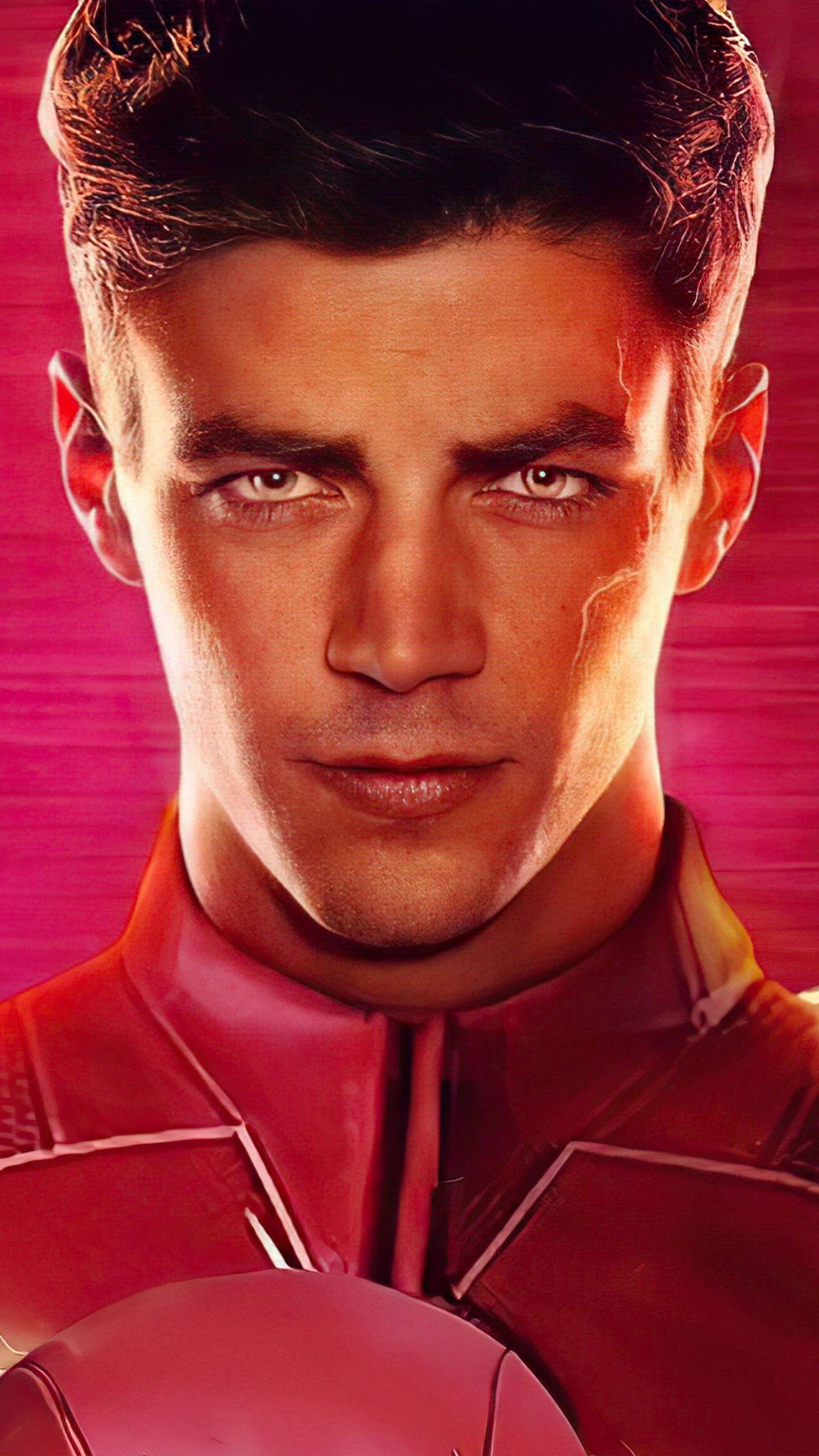 The Flash, Grant Gustin in Season 7, 4K wallpaper, DC Comics, 1440x2560 HD Phone