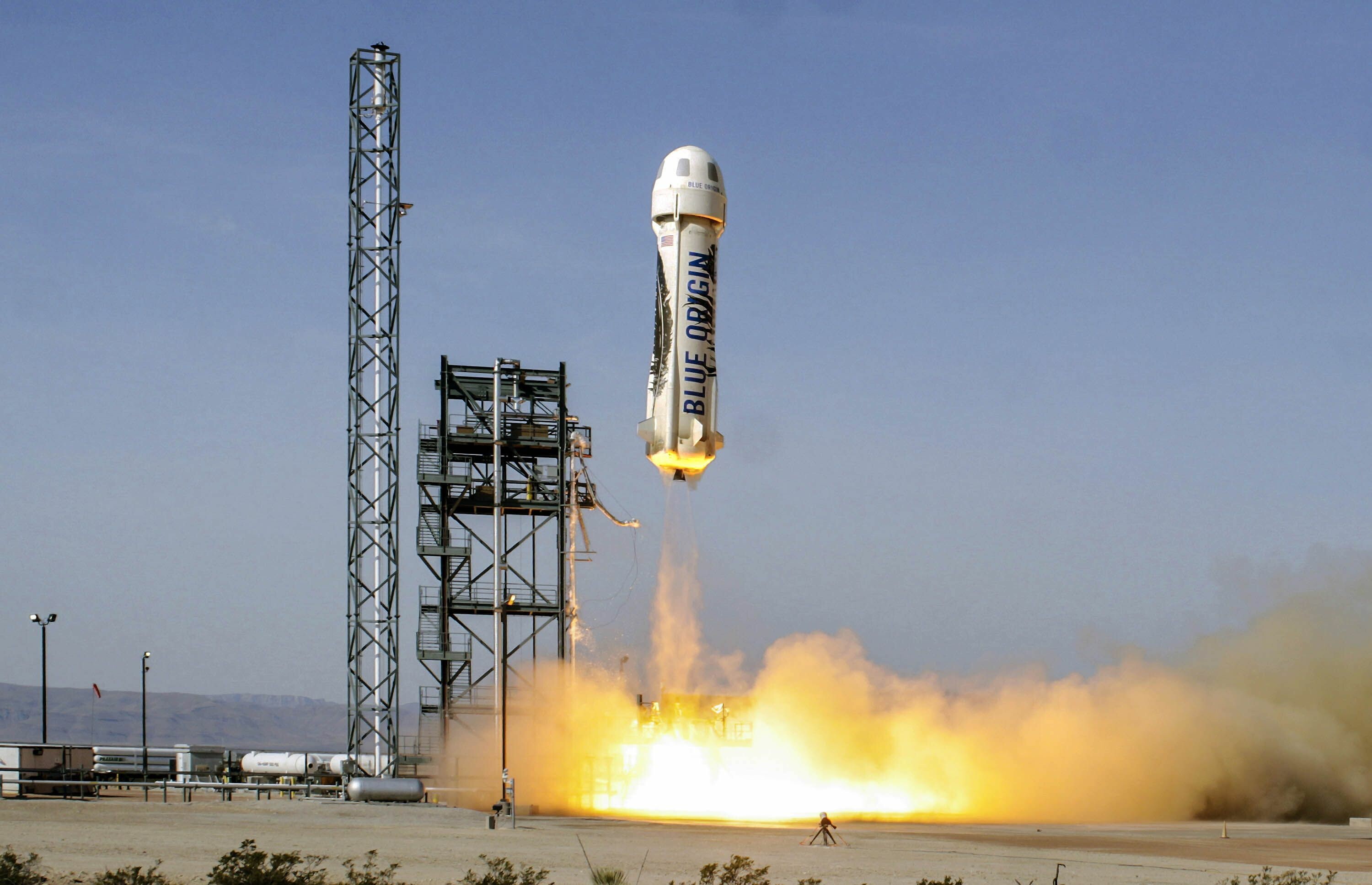 Launch, Blue Origin Wallpaper, 3000x1940 HD Desktop