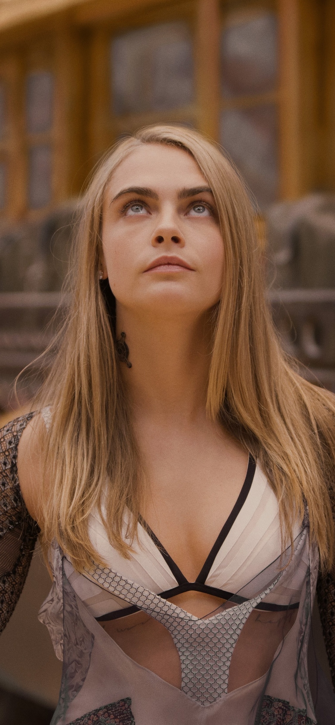 Cara Delevingne, Laureline, iPhone X wallpaper, HD wallpapers, 1130x2440 HD Phone