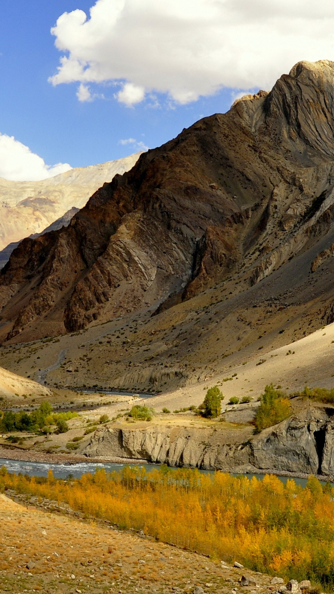 Spiti Valley India, Majestic landscapes, Nature's wonders, Exquisite beauty, 1080x1920 Full HD Phone