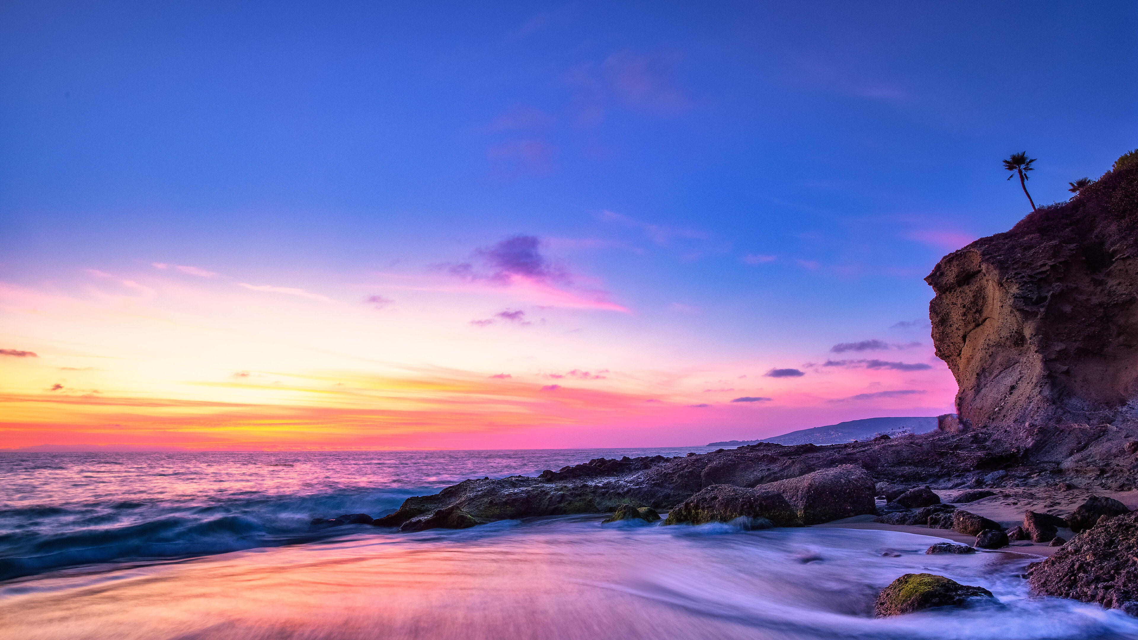 Laguna Beach, California coast beauty, Stunning beach views, Travel destination, 3840x2160 4K Desktop