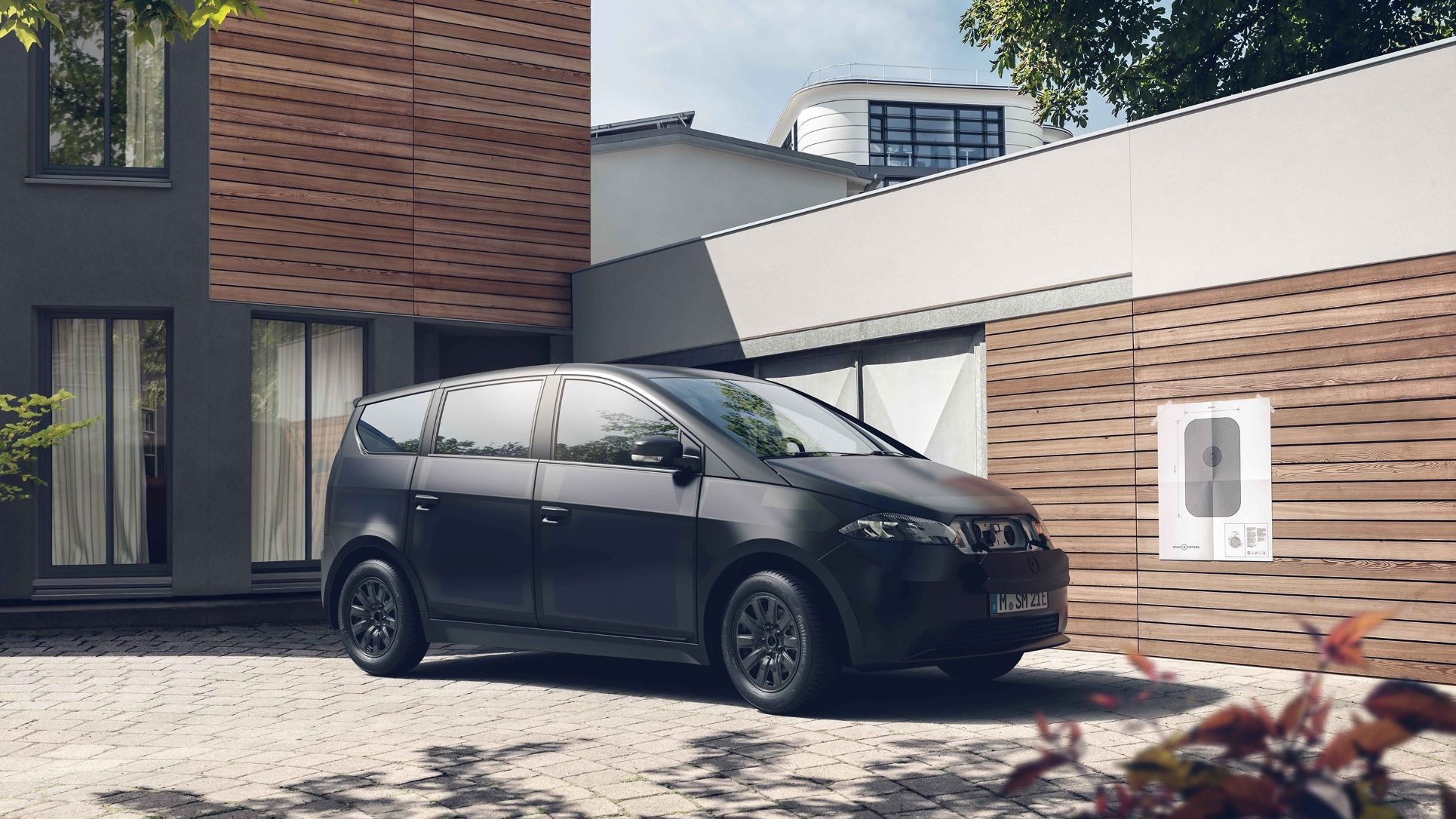 Sono Motors, Car sharing, Sion solar, Electric vehicle, 1930x1090 HD Desktop