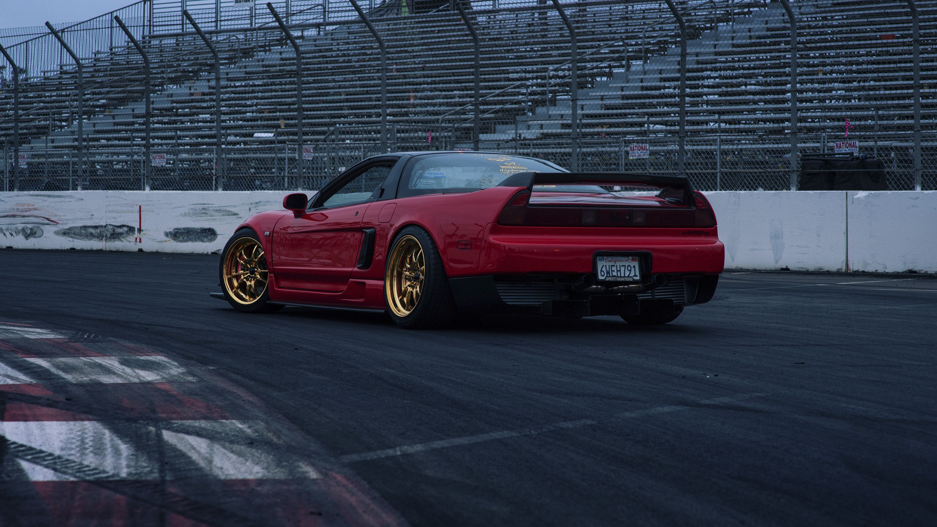 Drift Track, Honda NSX Wallpaper, 1920x1080 Full HD Desktop